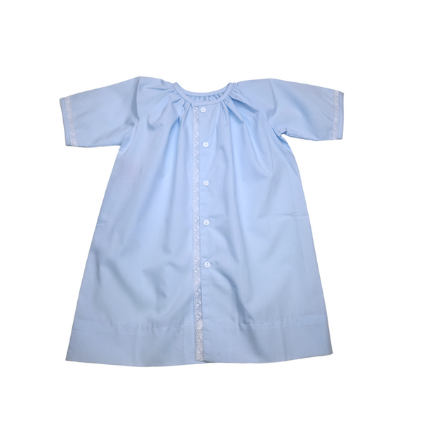Blue Christian Day Gown - Born Childrens Boutique
