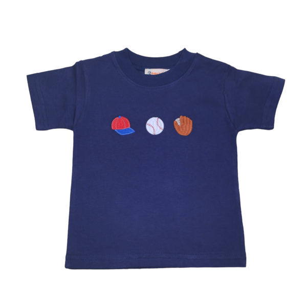 Baseball Hat and Glove Shirt - Born Childrens Boutique