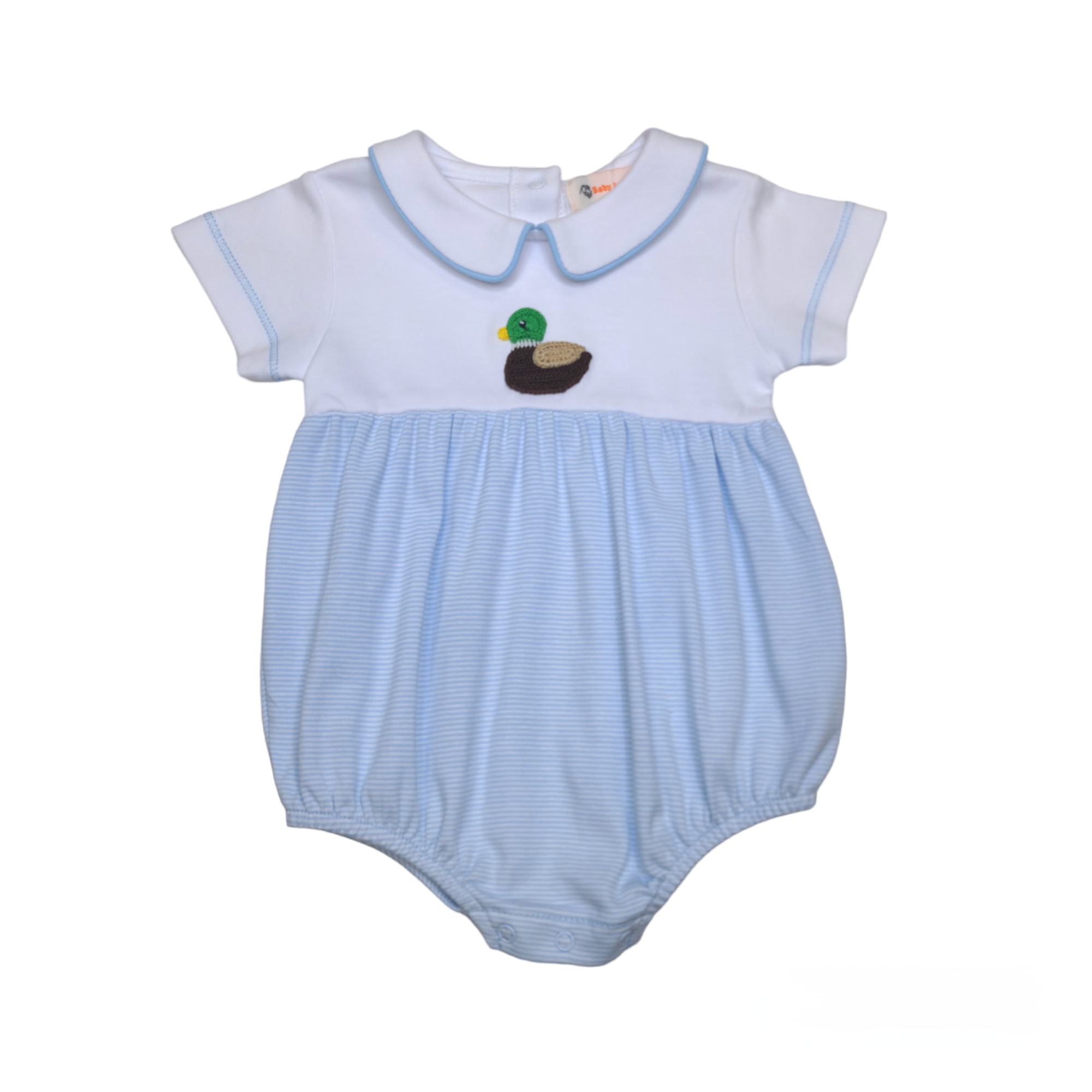 Boy Mallard Crochet Bubble - Born Childrens Boutique