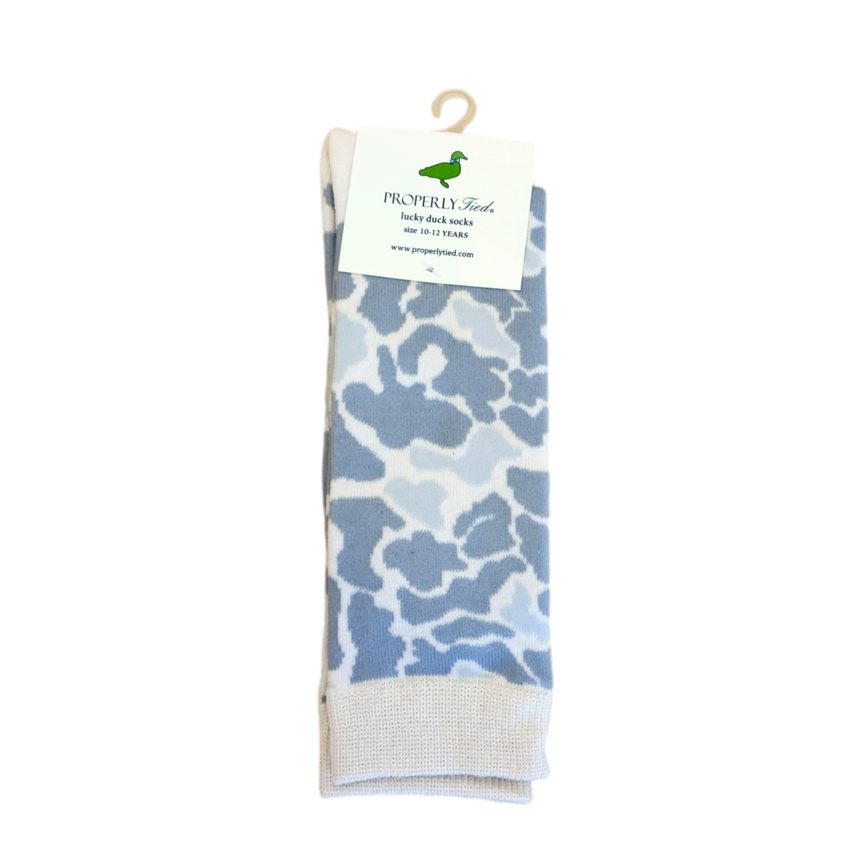 Lucky Duck Sock, Polar Camo - Born Childrens Boutique