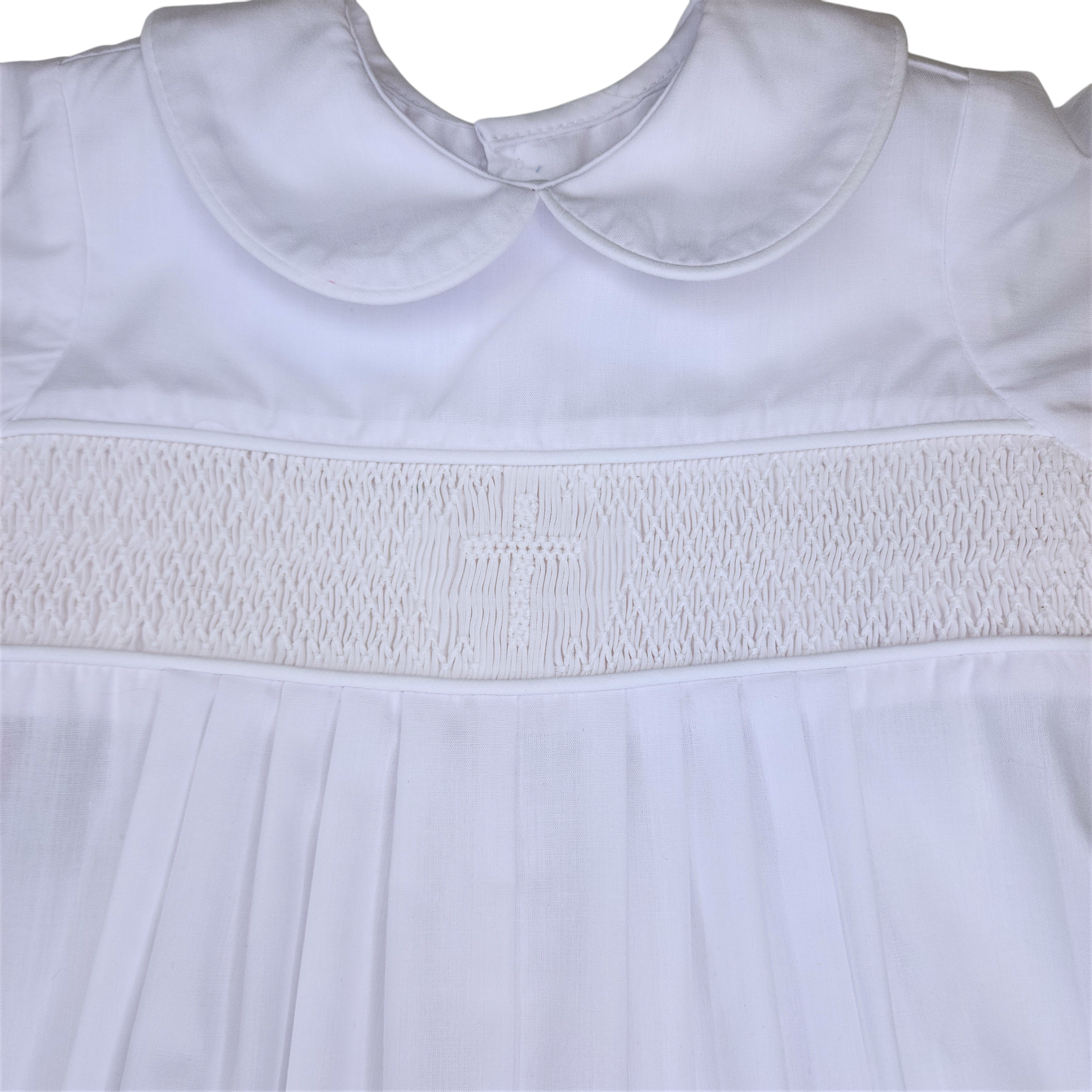 White Kingston Boy Romper - Born Childrens Boutique