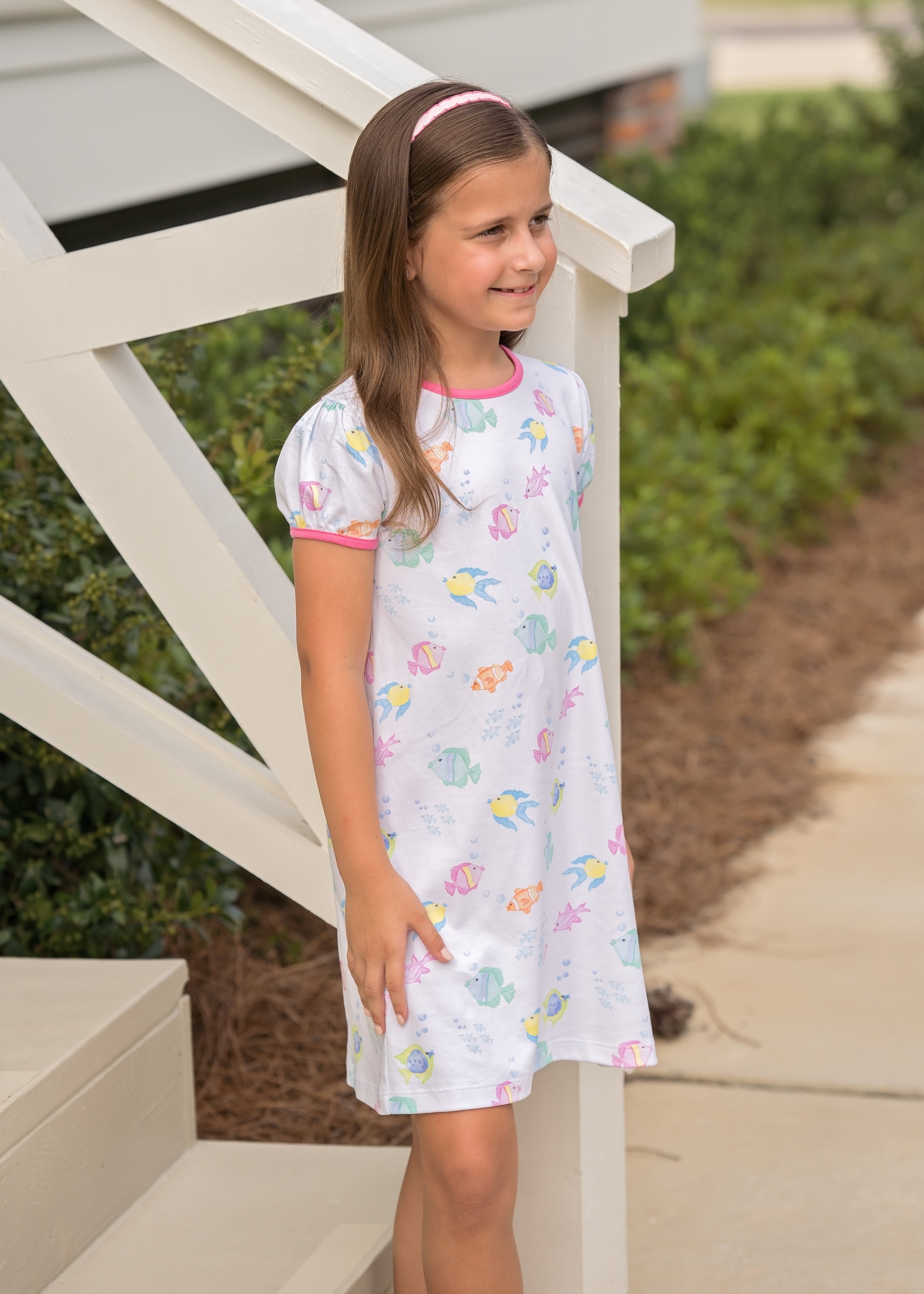 O'Fishally Summer Knit Play Dress - Born Childrens Boutique