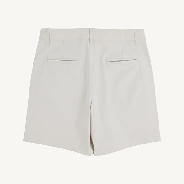 Prepletic Charlie Chinos - Saratoga Stone with Saratoga Stone Stork - Born Childrens Boutique
