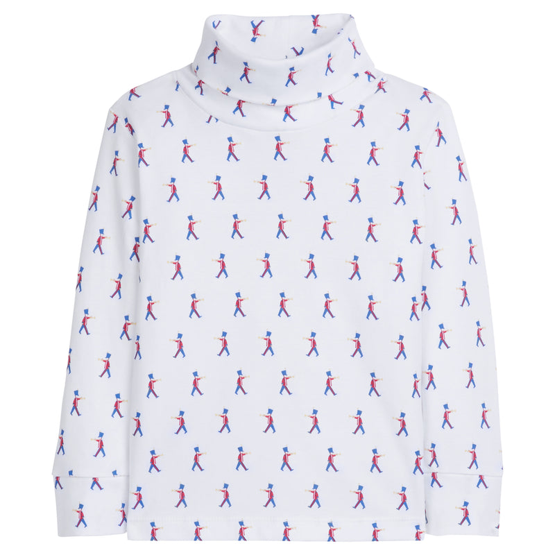 Printed Turtleneck - Toy Soldier - Born Childrens Boutique
