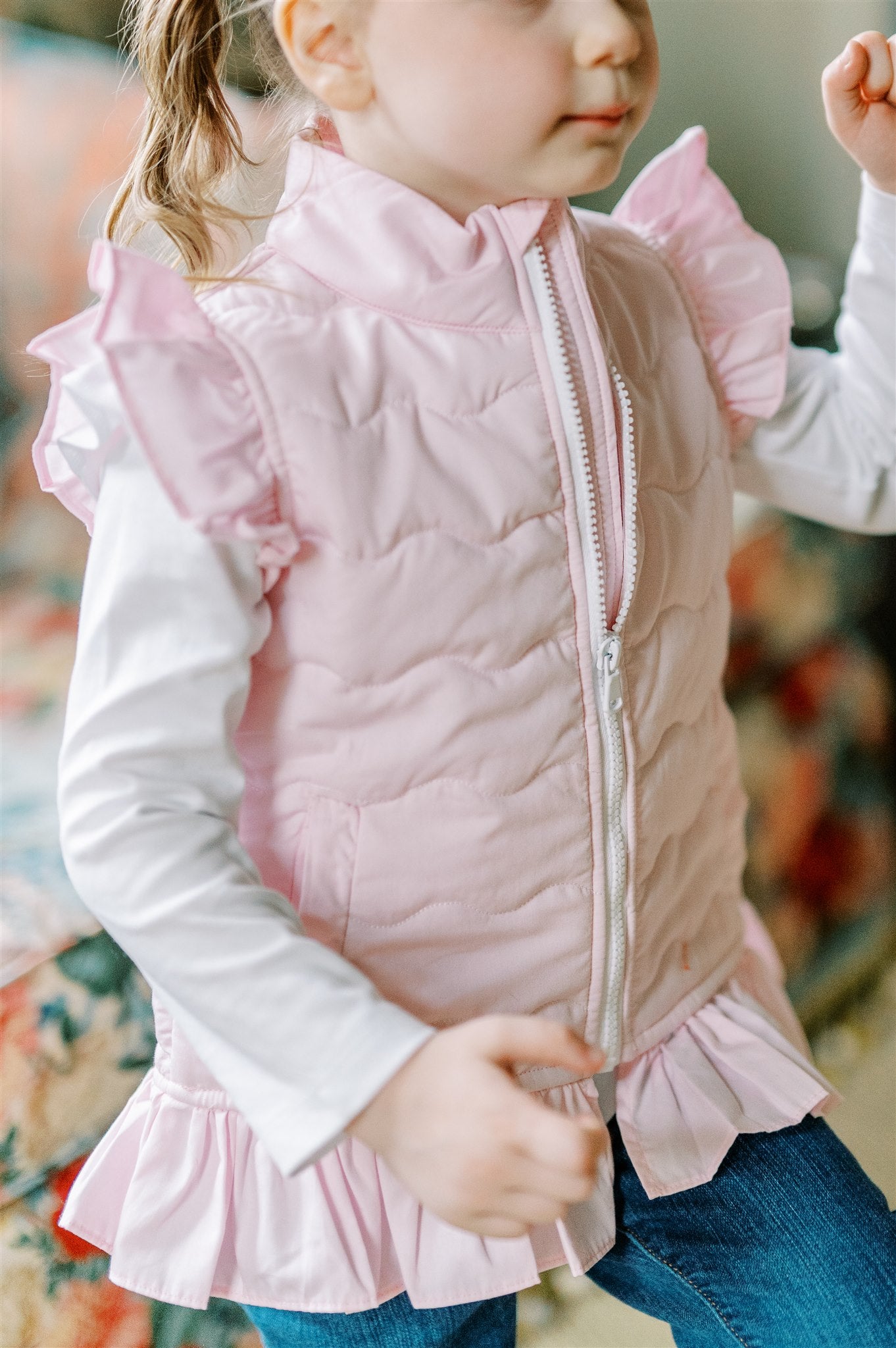 Pink Vest - Born Childrens Boutique