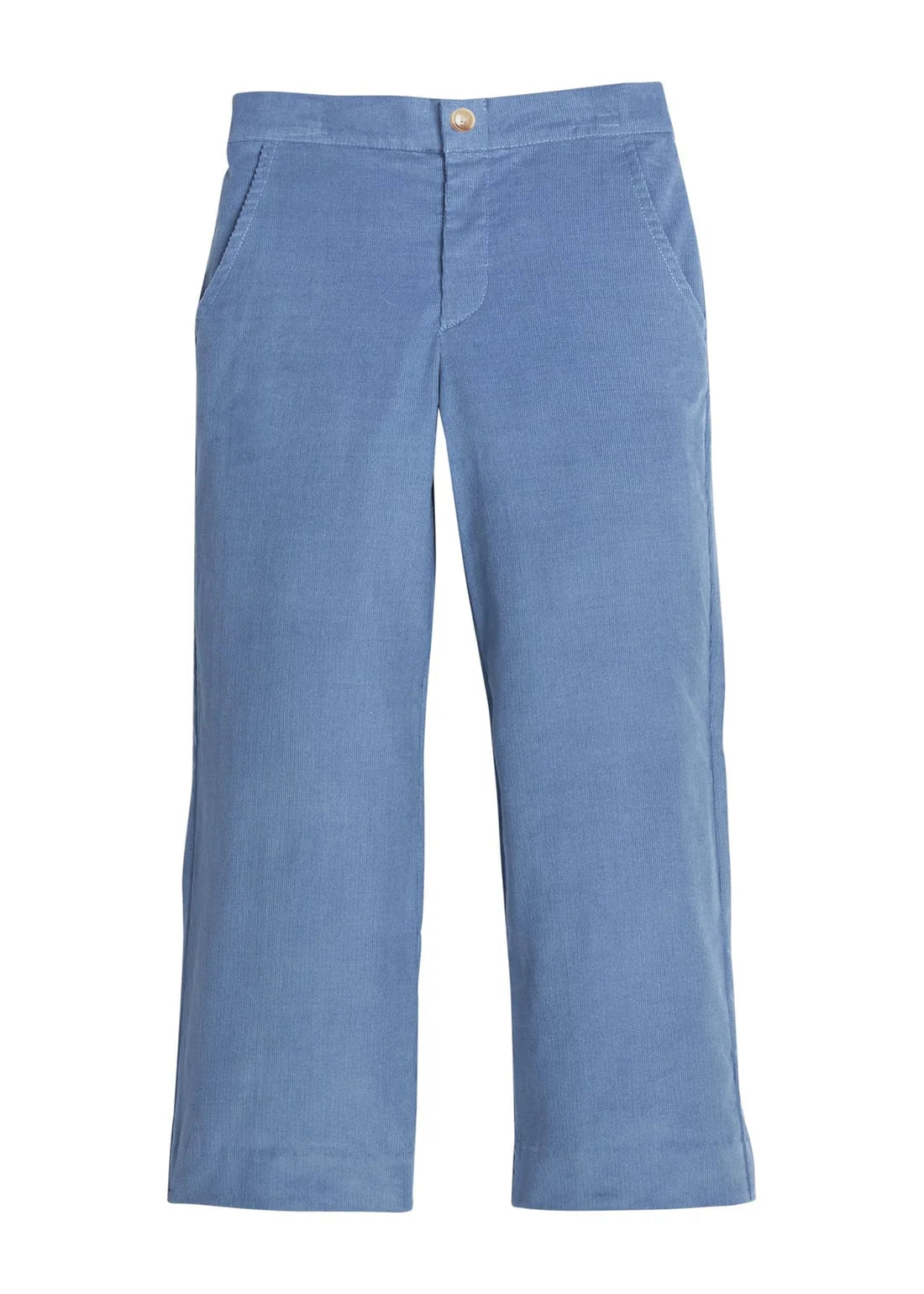 Pull On Pant - Stormy Blue Corduroy - Born Childrens Boutique