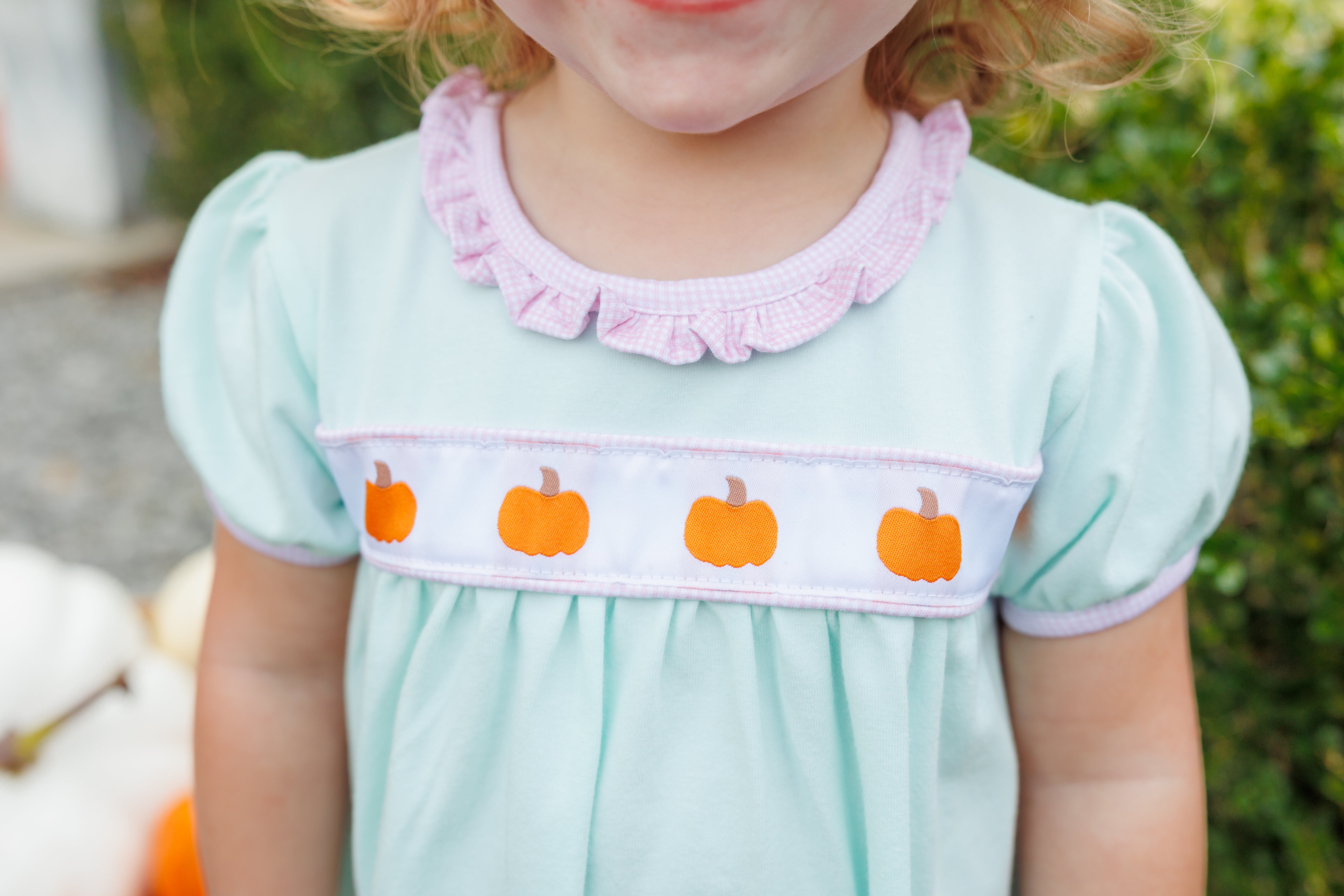 Pumpkin Rowe Bloomer Set
