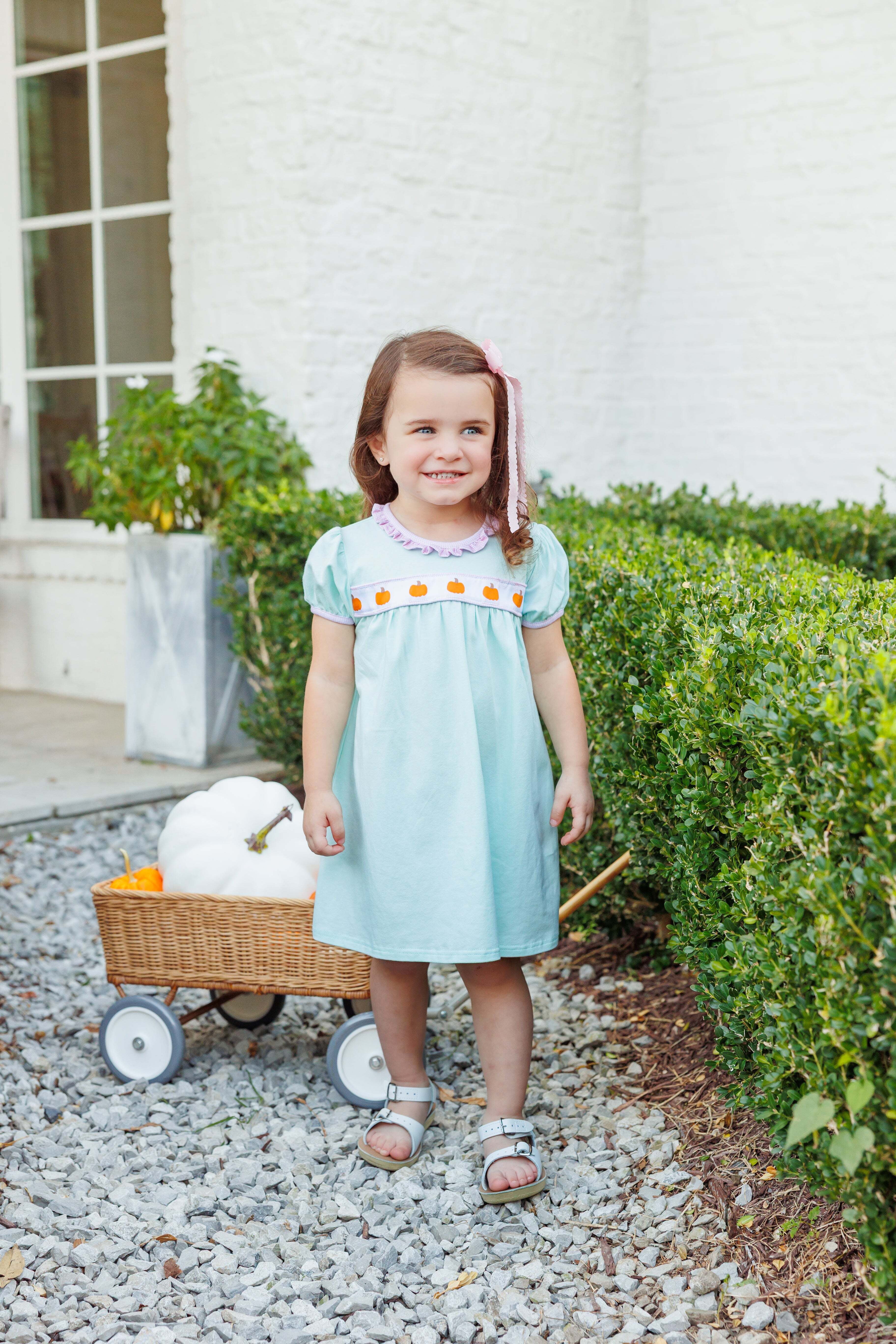 Pumpkin Rowe Dress
