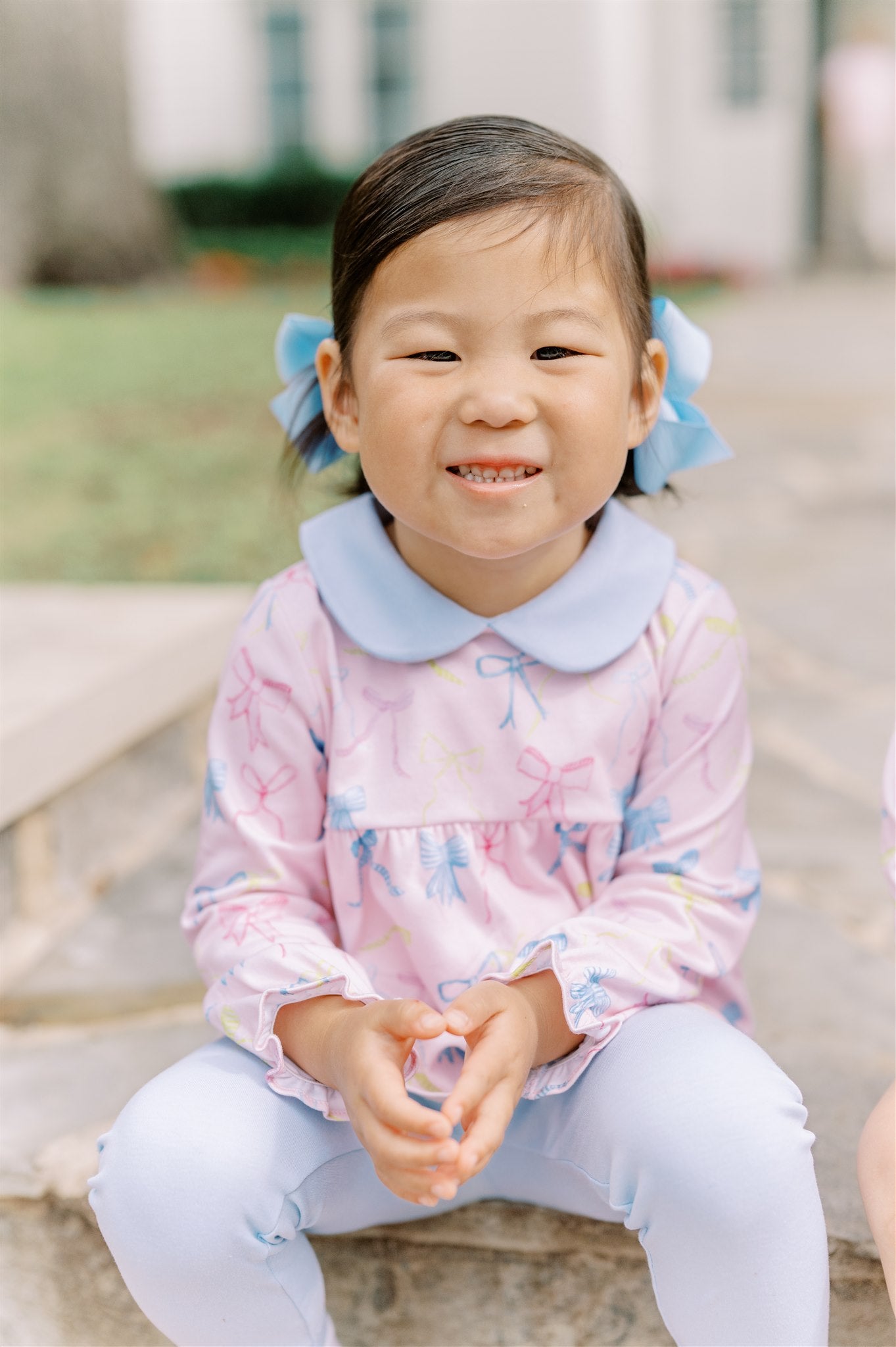 Ribbon Party LS Tunic Set - Born Childrens Boutique