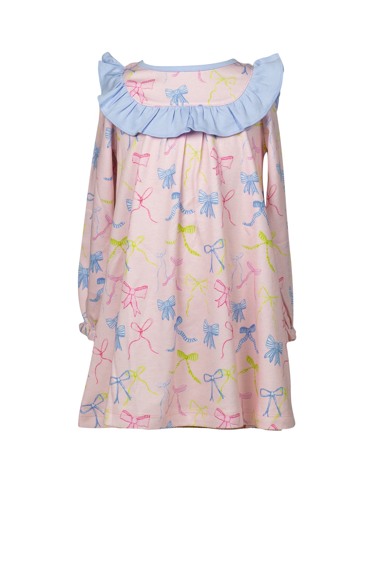 Ribbon Party LS Dress - Born Childrens Boutique