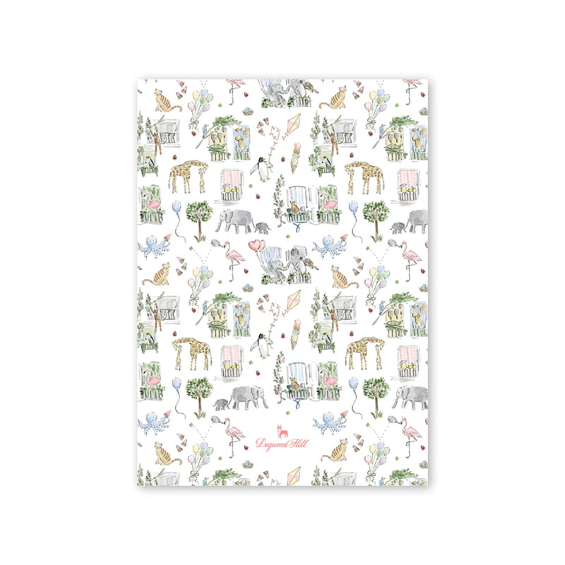 Zoo in the City Birthday Card - Born Childrens Boutique