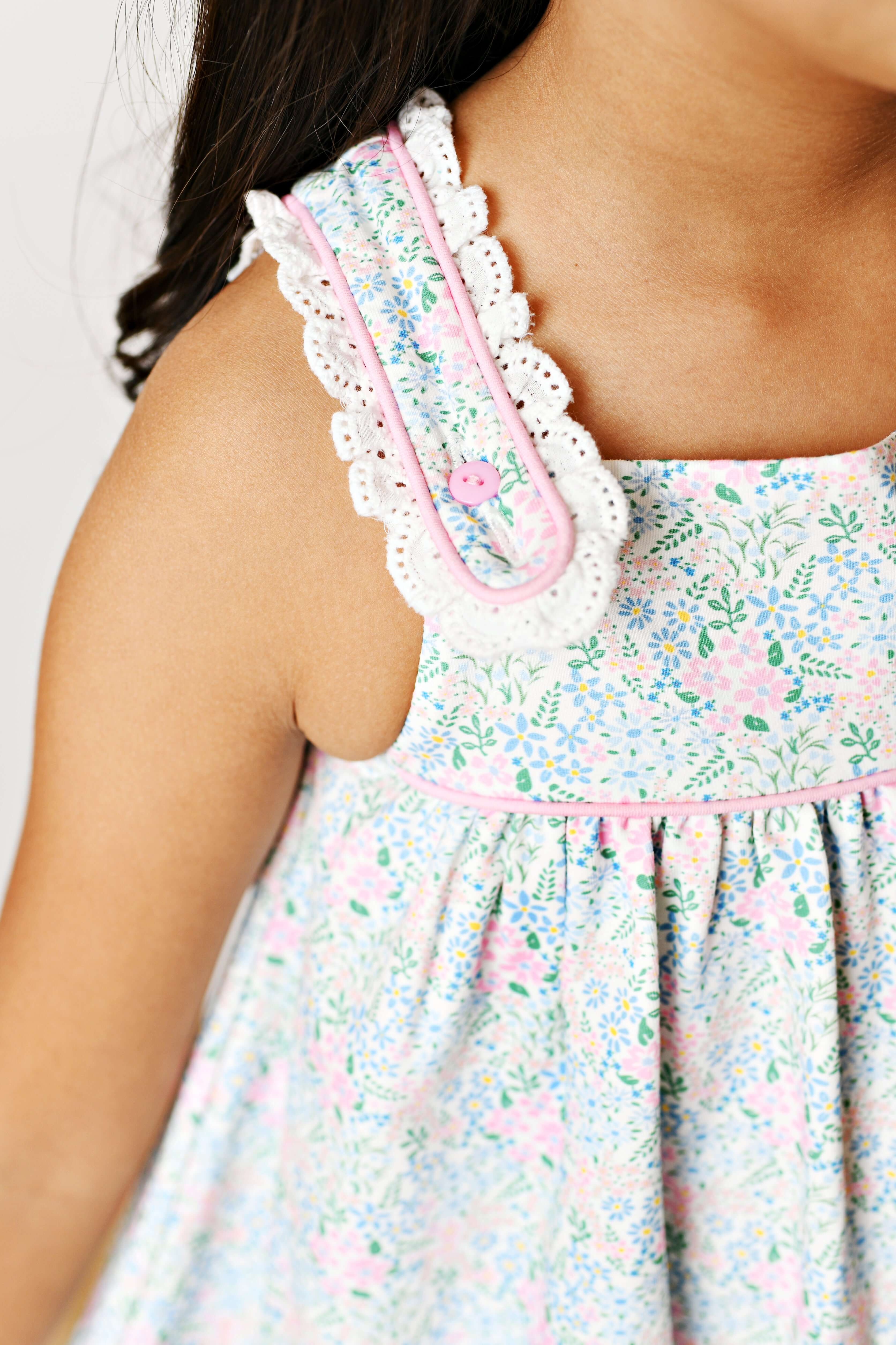 Eyelet Dress - Born Childrens Boutique