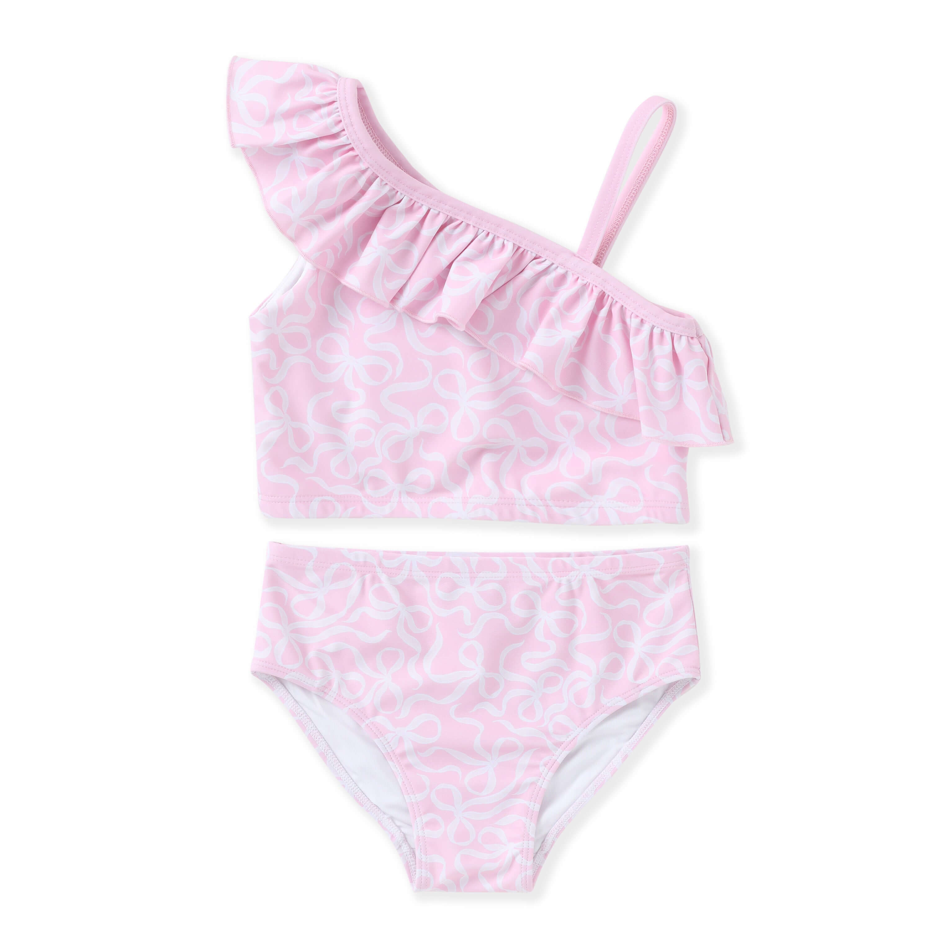 Pink Bow 2 Piece Swimsuit - Born Childrens Boutique