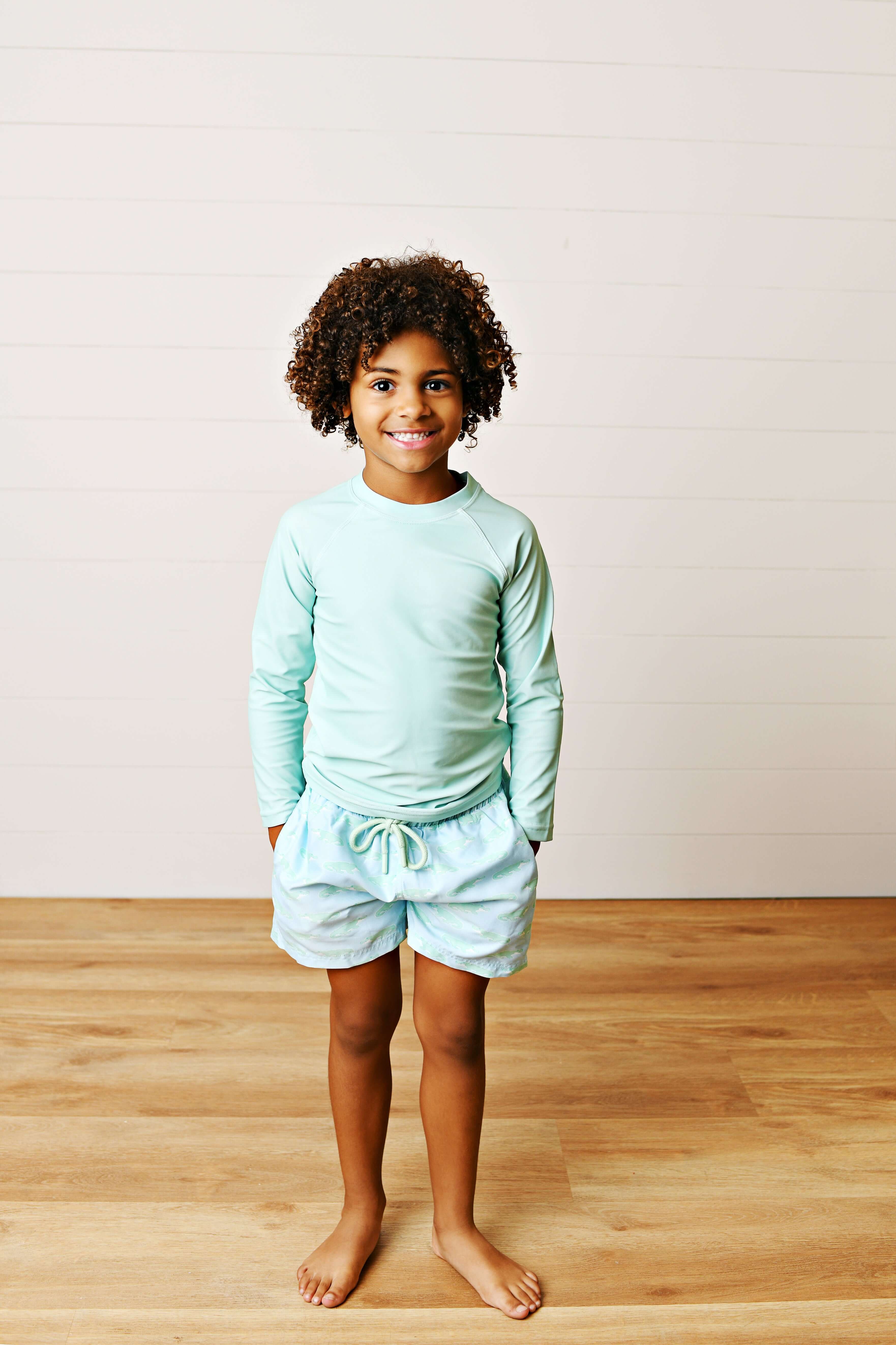 Aqua Unisex Rashguard - Born Childrens Boutique
