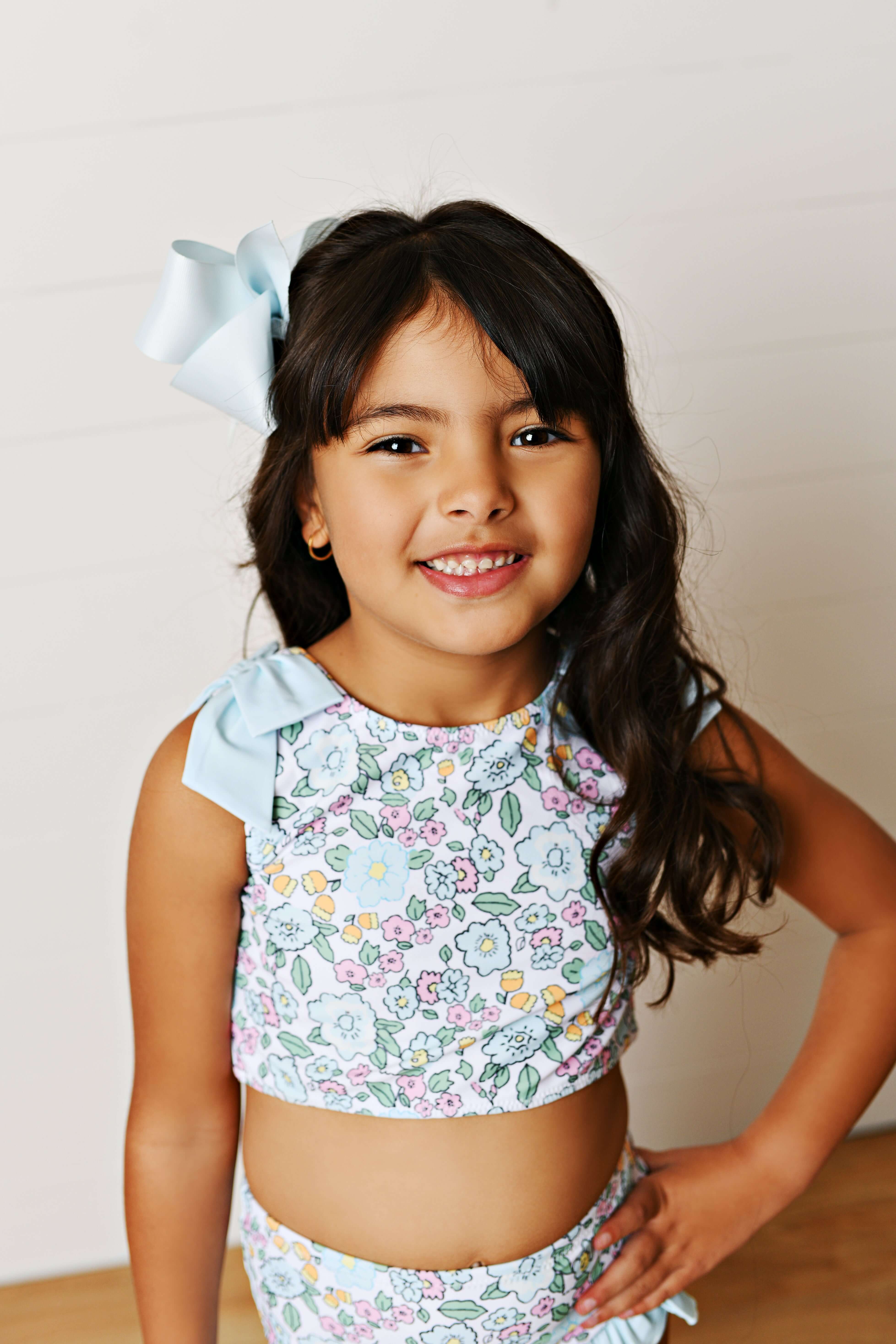 Aqua Bloom 2 Piece Swimsuit - Born Childrens Boutique