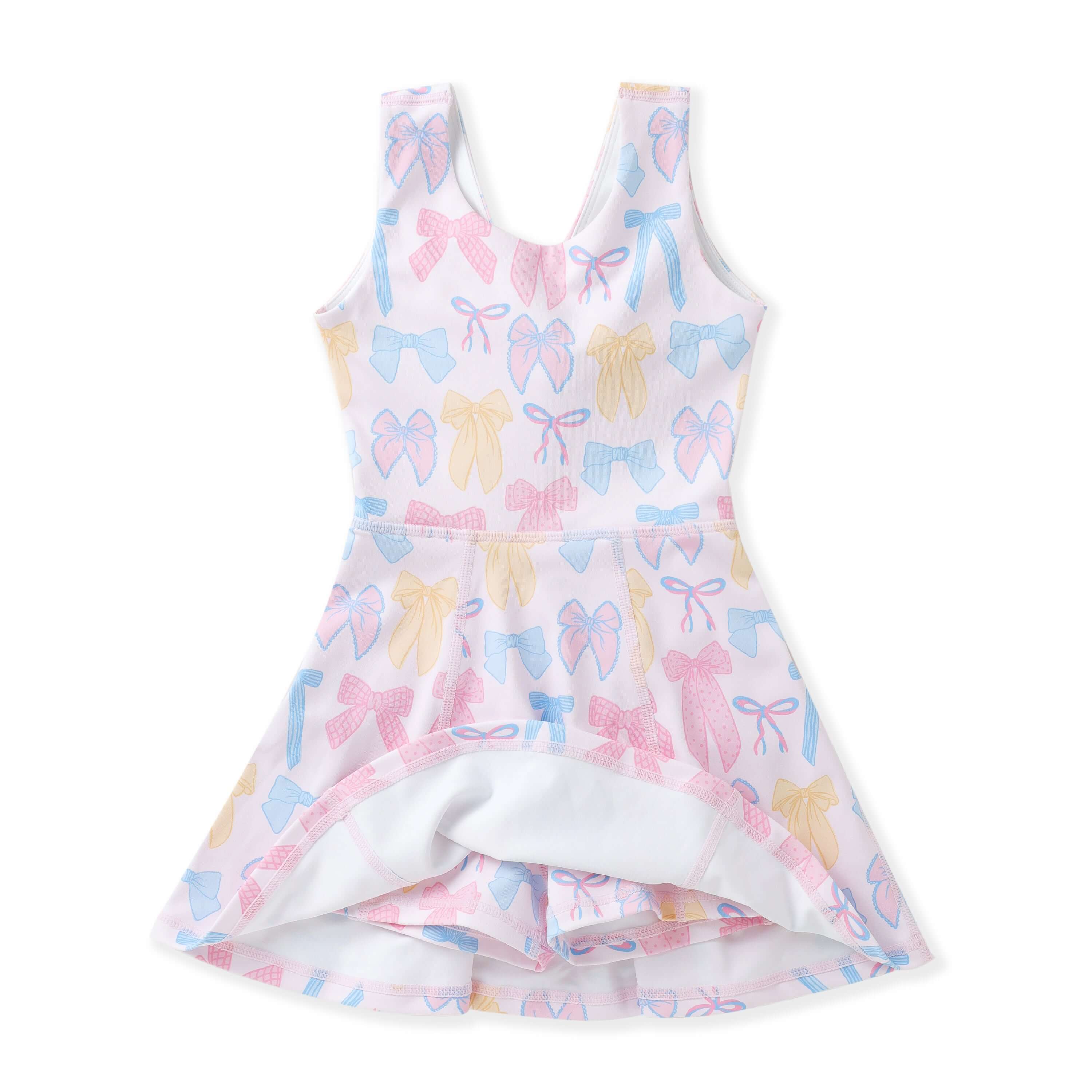Spring Bows Dress - Born Childrens Boutique