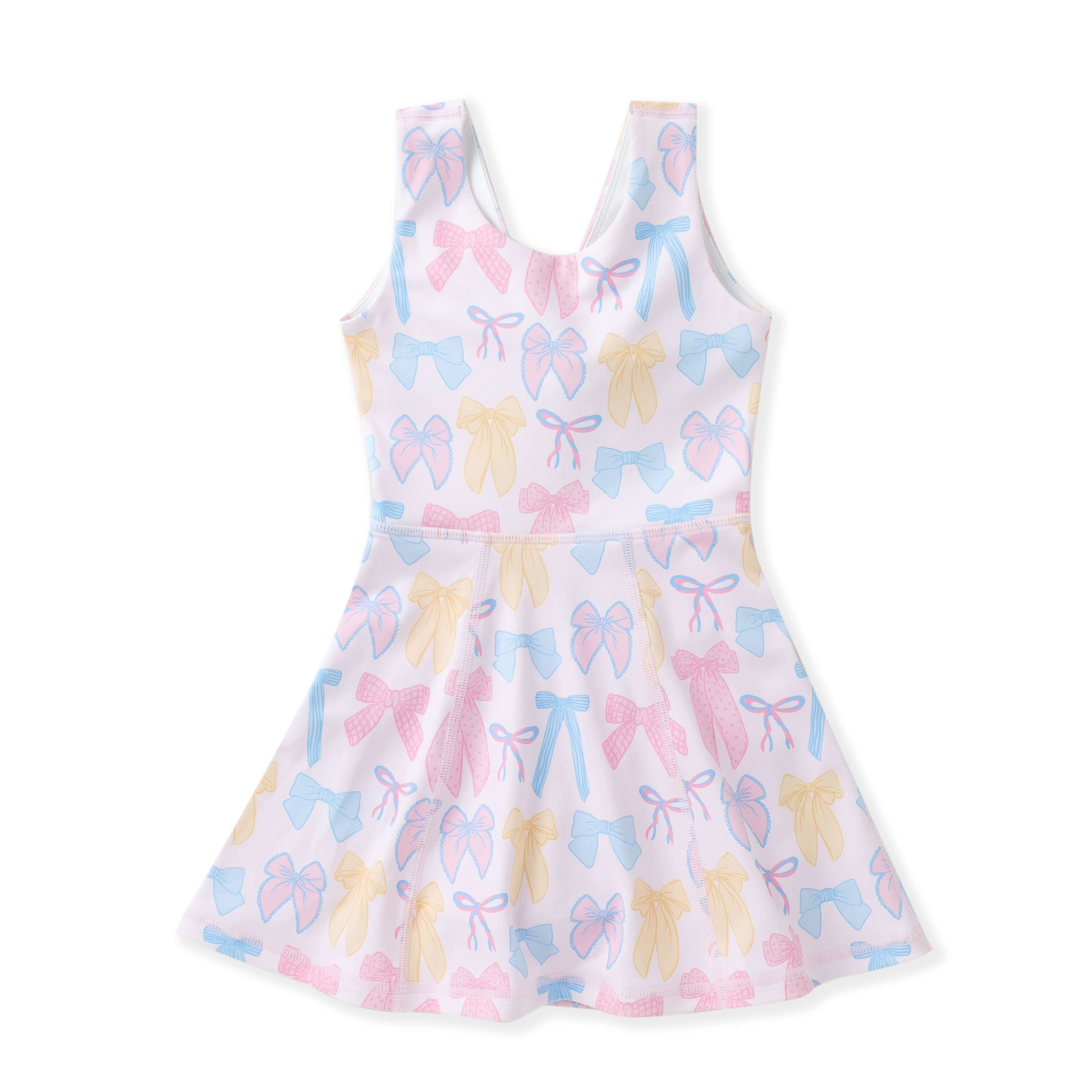 Spring Bows Dress - Born Childrens Boutique