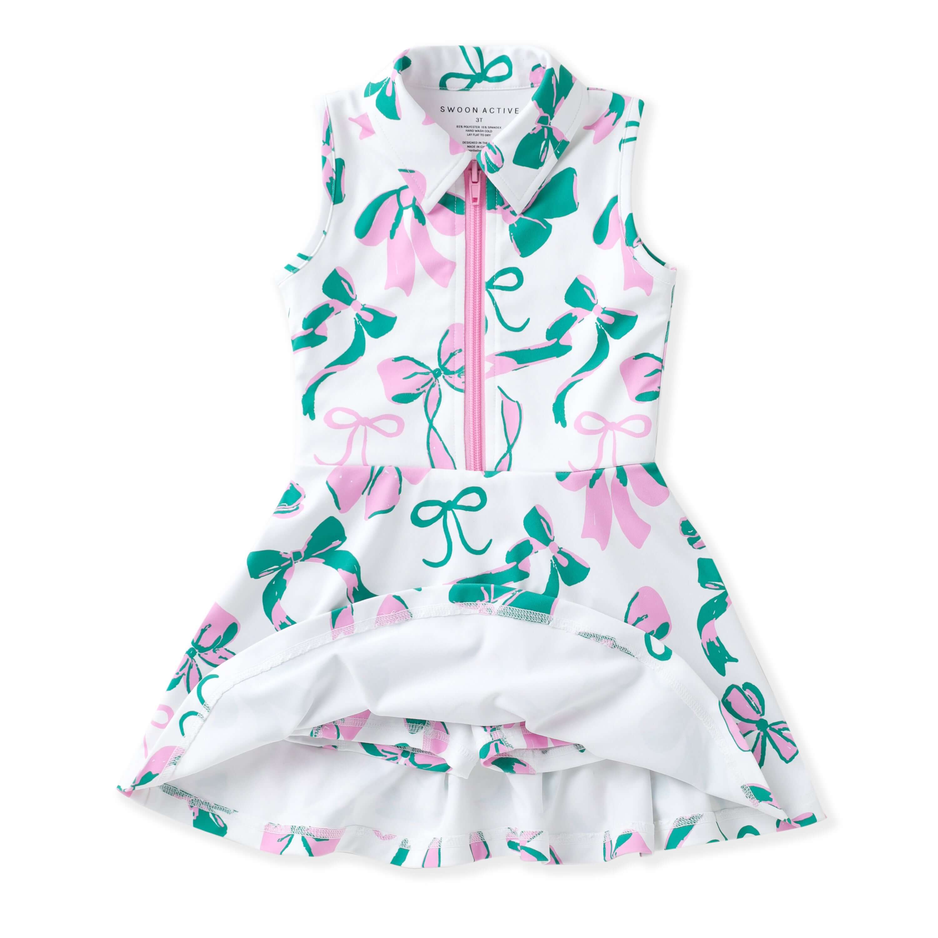 Country Club Bow Dress - Born Childrens Boutique