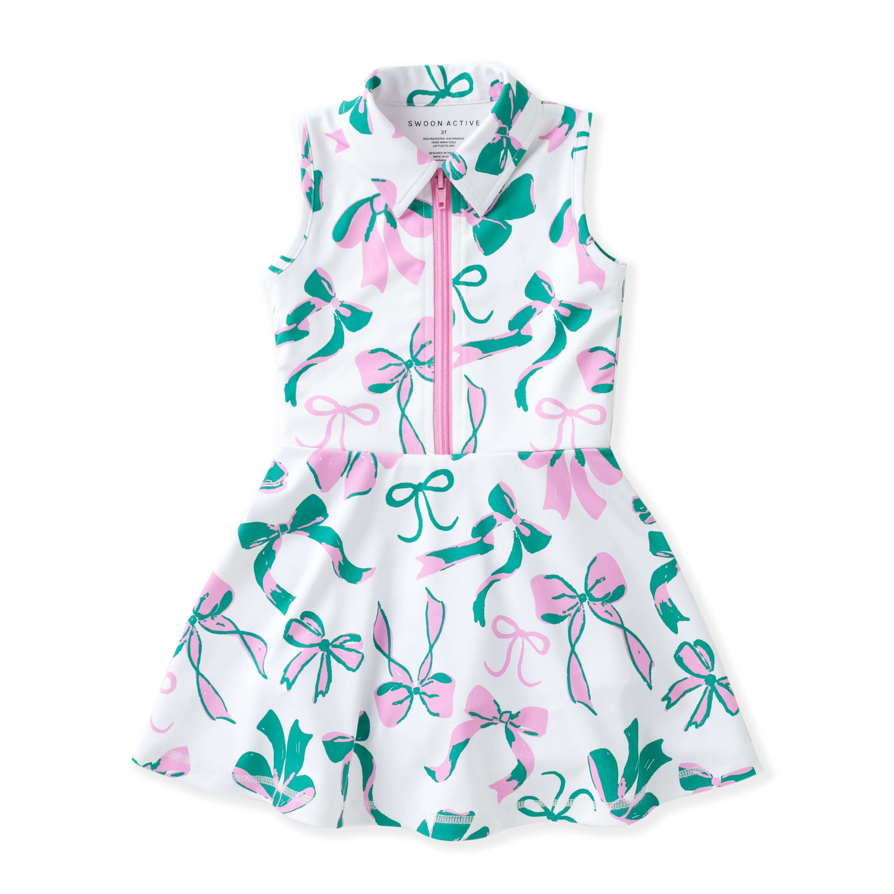 Country Club Bow Dress - Born Childrens Boutique