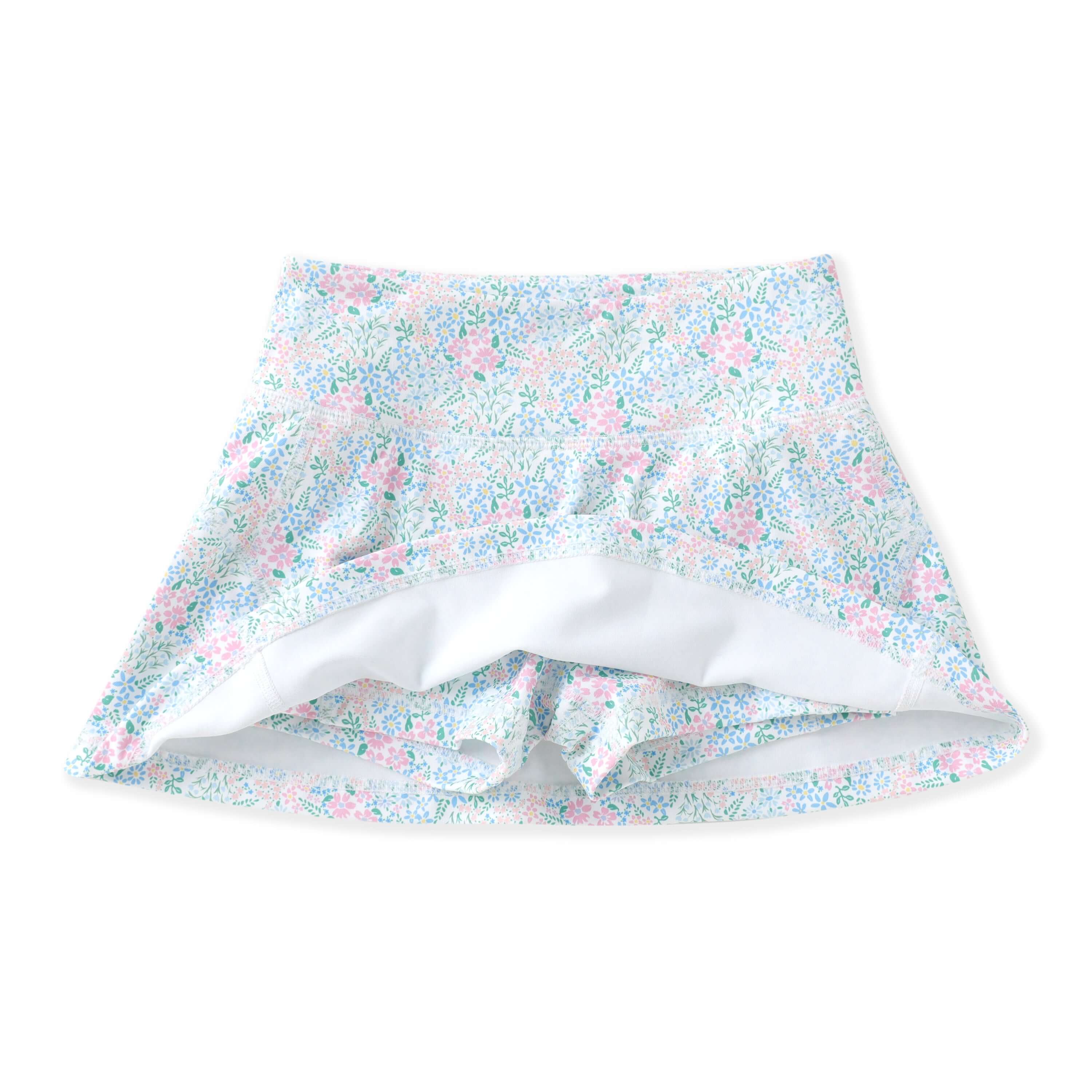 Ditsy Bloom Tennis Skirt - Born Childrens Boutique