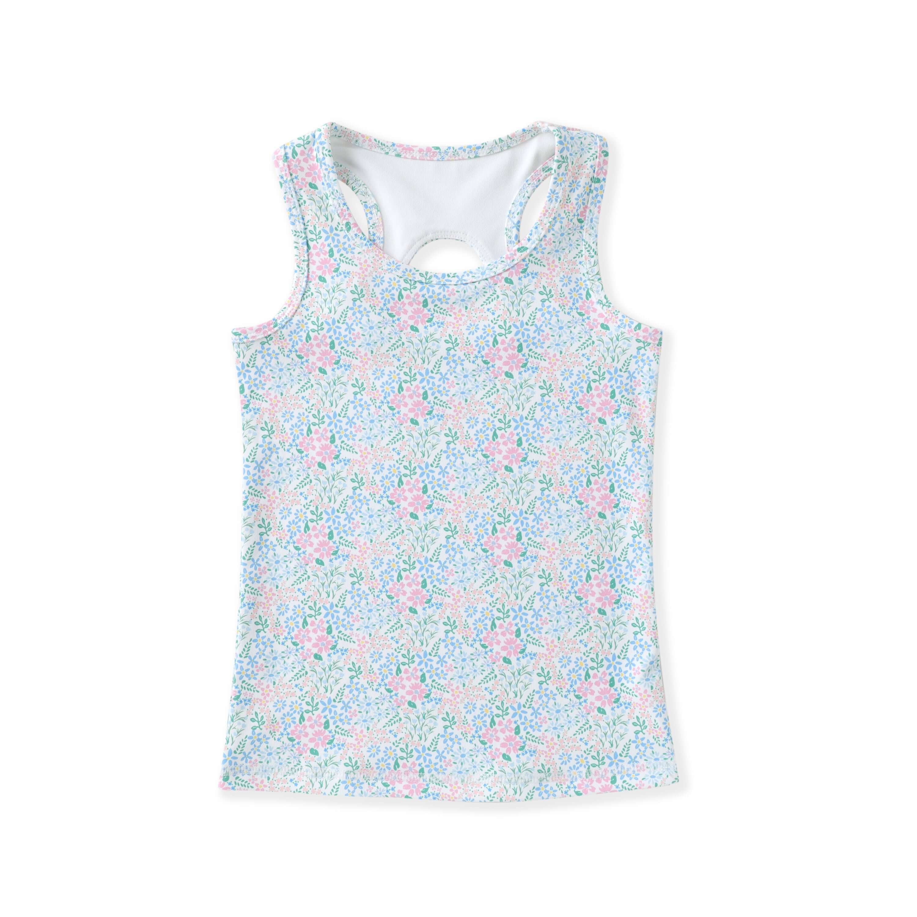 Ditsy Bloom Tank - Born Childrens Boutique