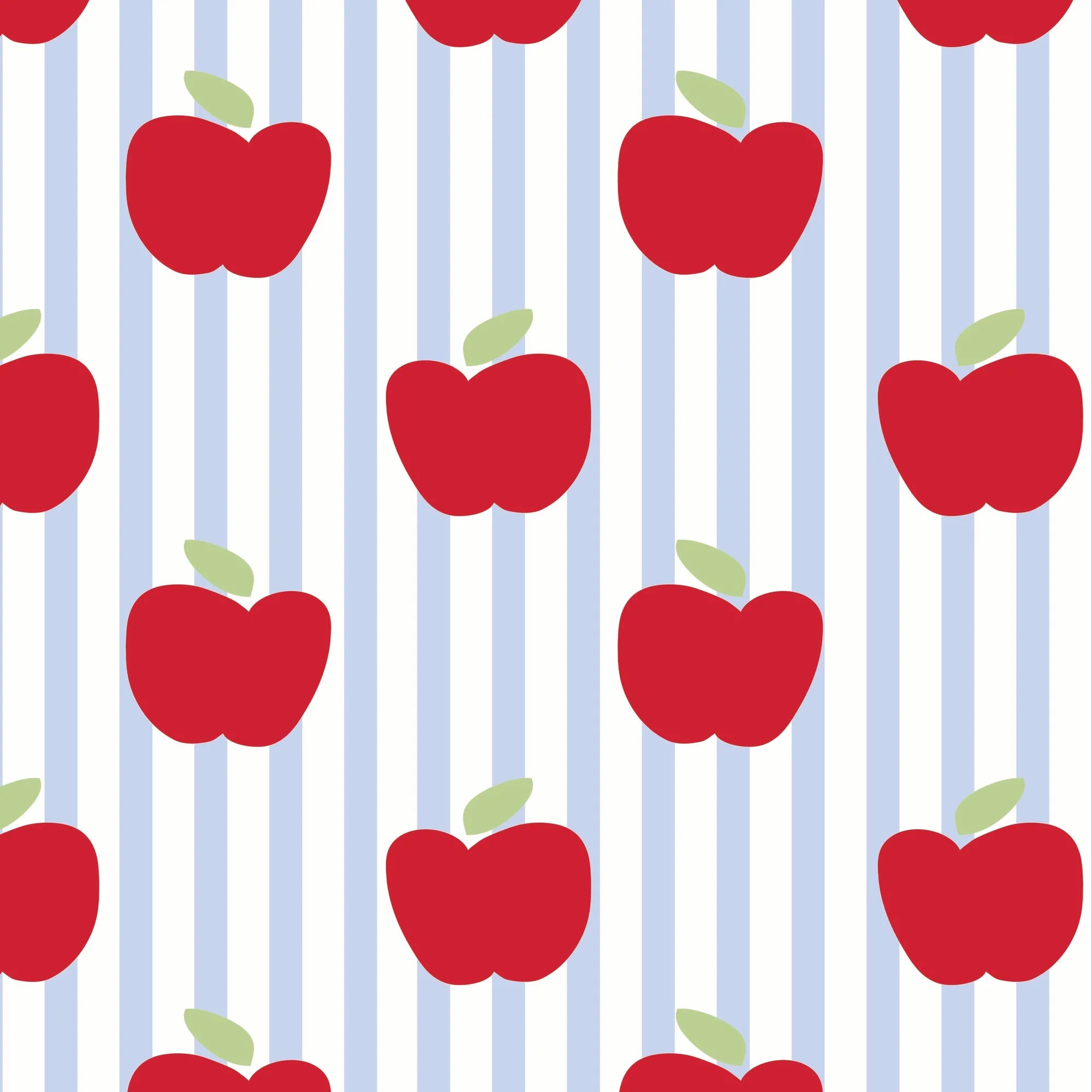 Jack Boy Pajamas Pant Set - Schoolhouse Apples Blue