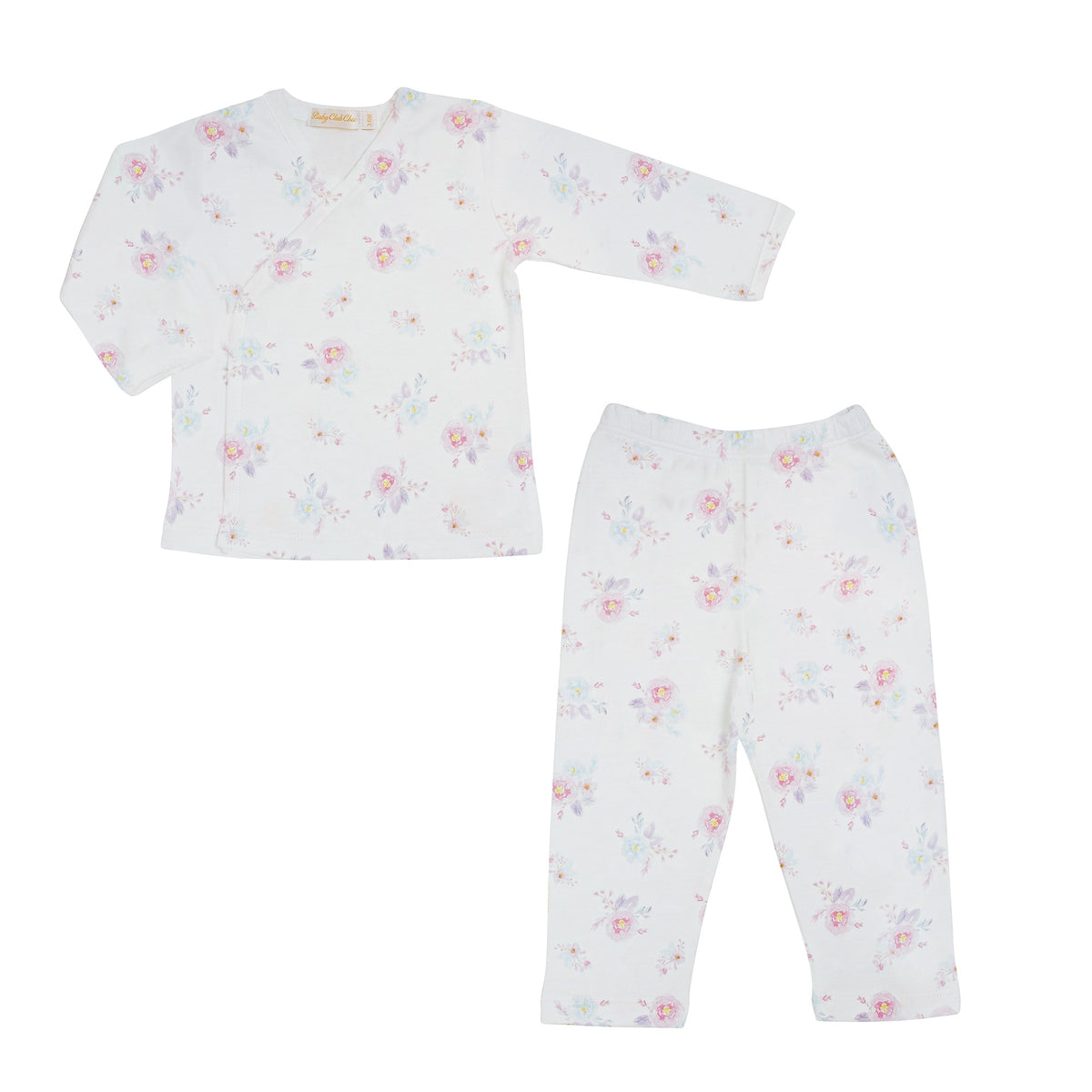 Lullaby Flight Pima Jacquard Footed Set - Born Childrens Boutique