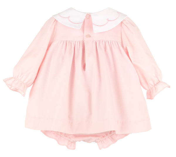 Cozy Club Scalloped Float Pink - Born Childrens Boutique