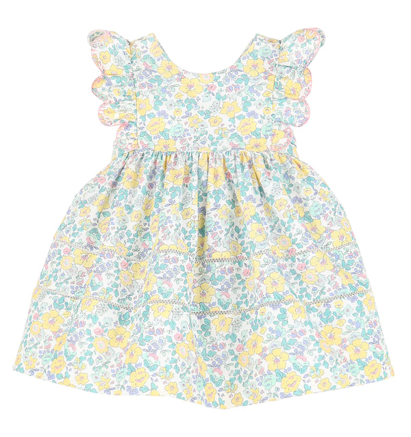 Sunny Spring Dress, Print - Born Childrens Boutique