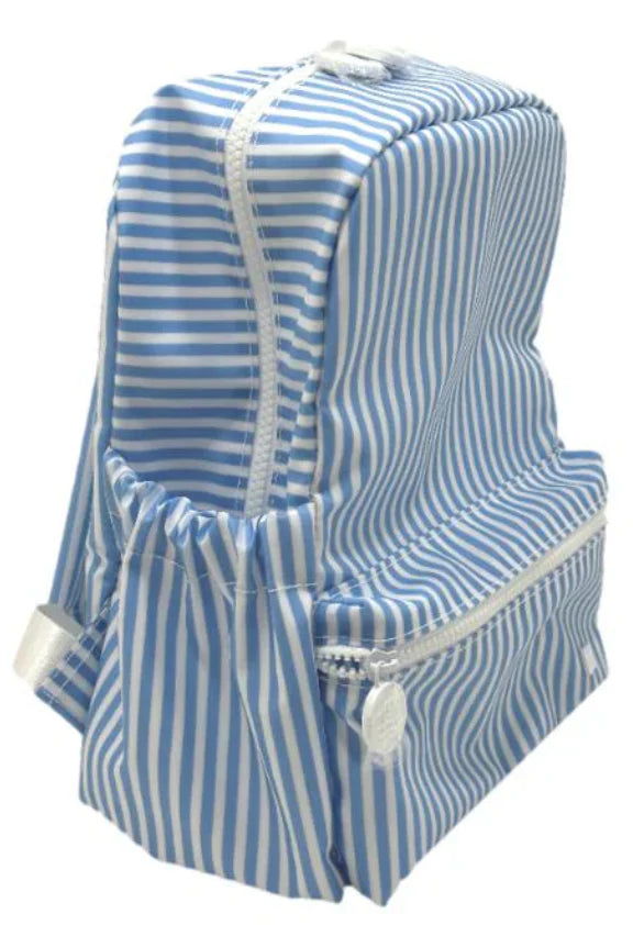 Backpacker Backpack Pimlico Stripe Chambray - Born Childrens Boutique