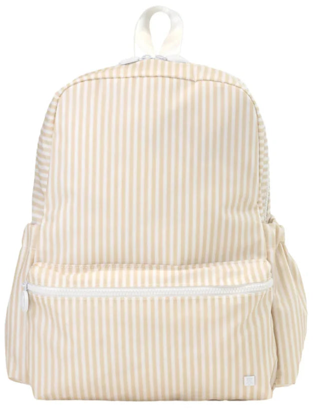 Backpacker Backpack Pimlico Stripe Sand - Born Childrens Boutique