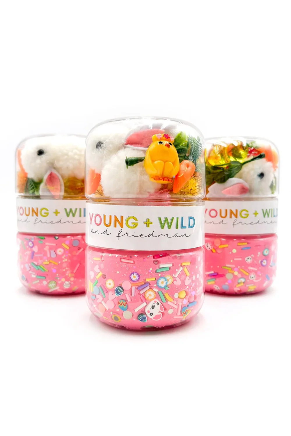 Fluffy Bunny Grab & Go Dough Jar - Born Childrens Boutique