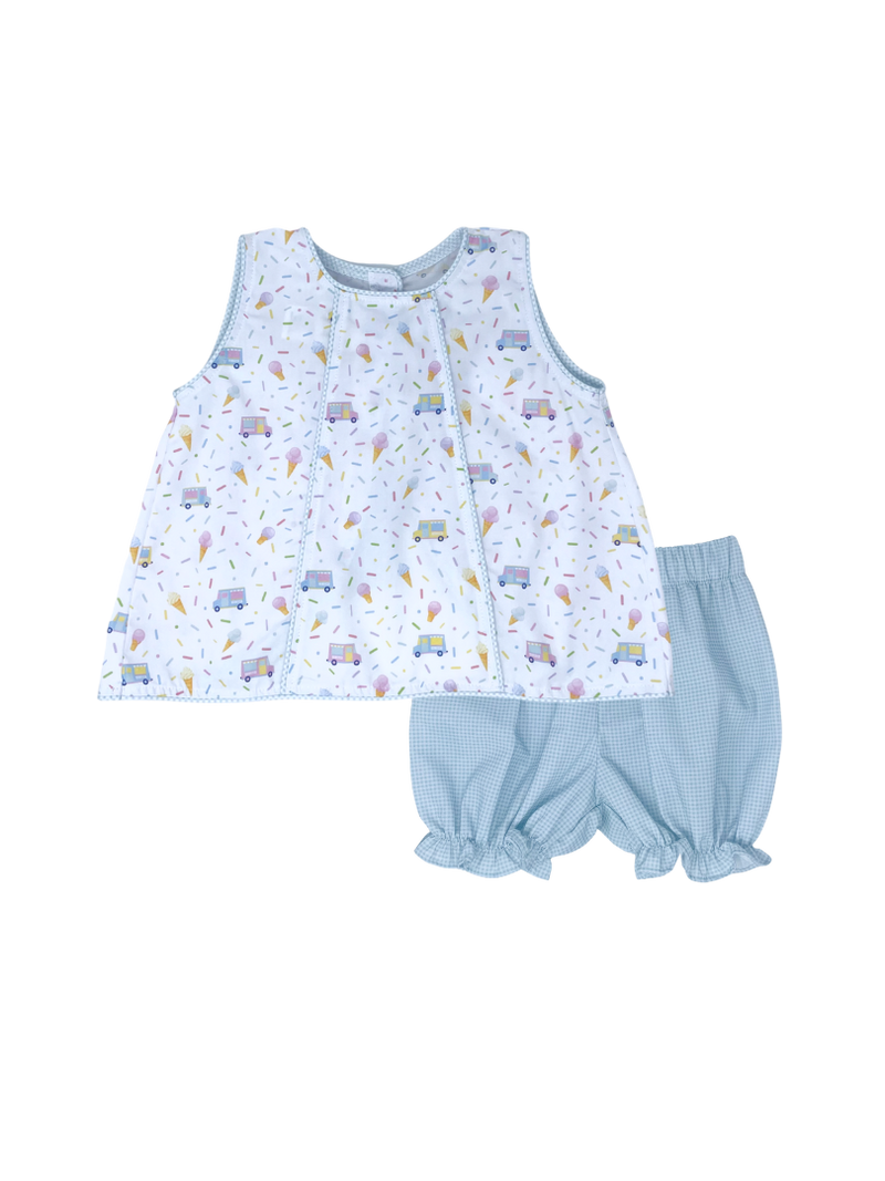 Lullaby Set Channing Bloomer Set - Ice Cream - Born Childrens Boutique