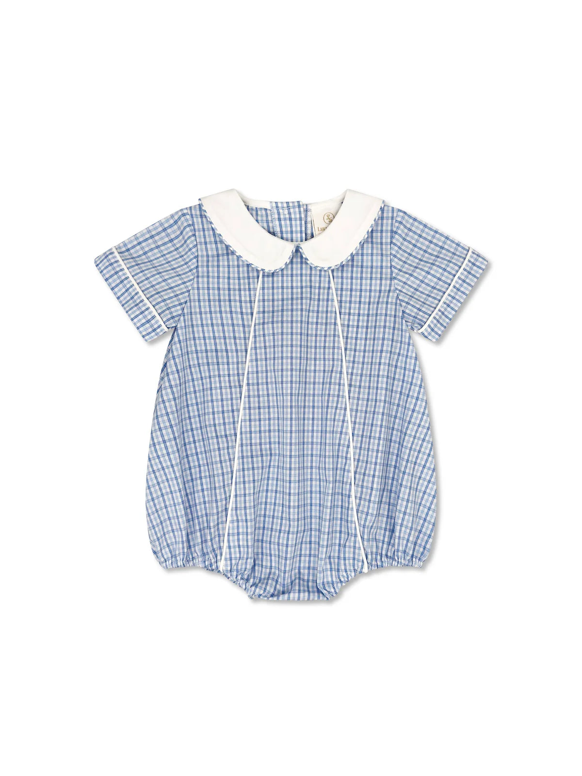 Pre-Order Adam Bubble Billings Blue Plaid - Born Childrens Boutique