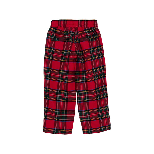 Sheffield Pants Society Prep Plaid With Nantucket Navy Stork - Born Childrens Boutique