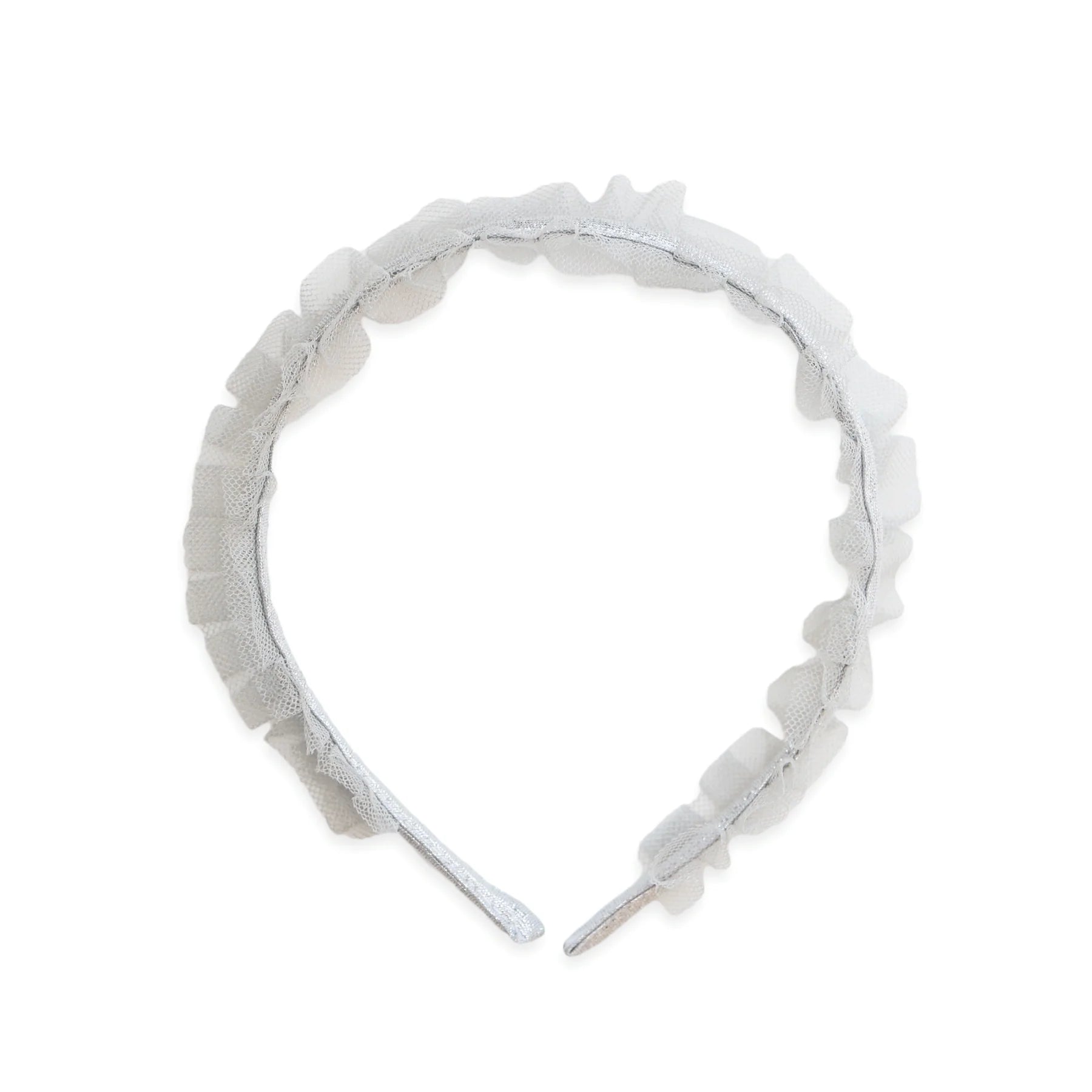 Swan Headband, Silver and Grey - Born Childrens Boutique