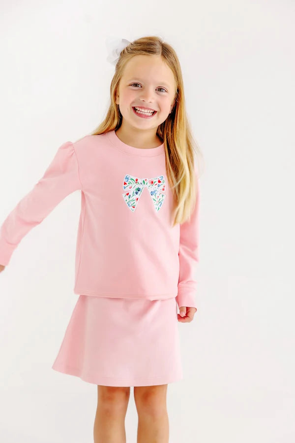 Searcy Skort Sandpearl Pink - Born Childrens Boutique