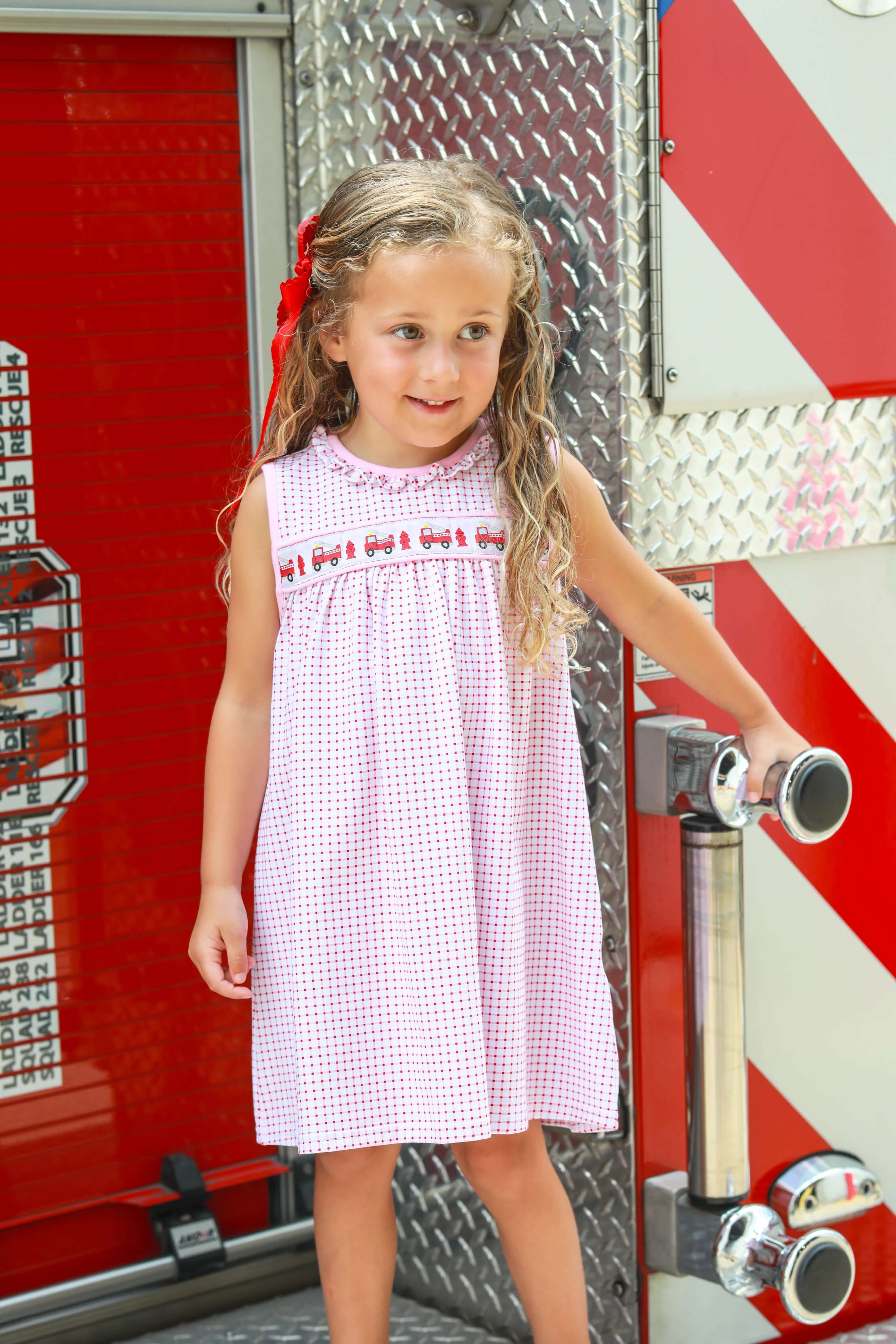 Sound the Alarm Dress - Born Childrens Boutique