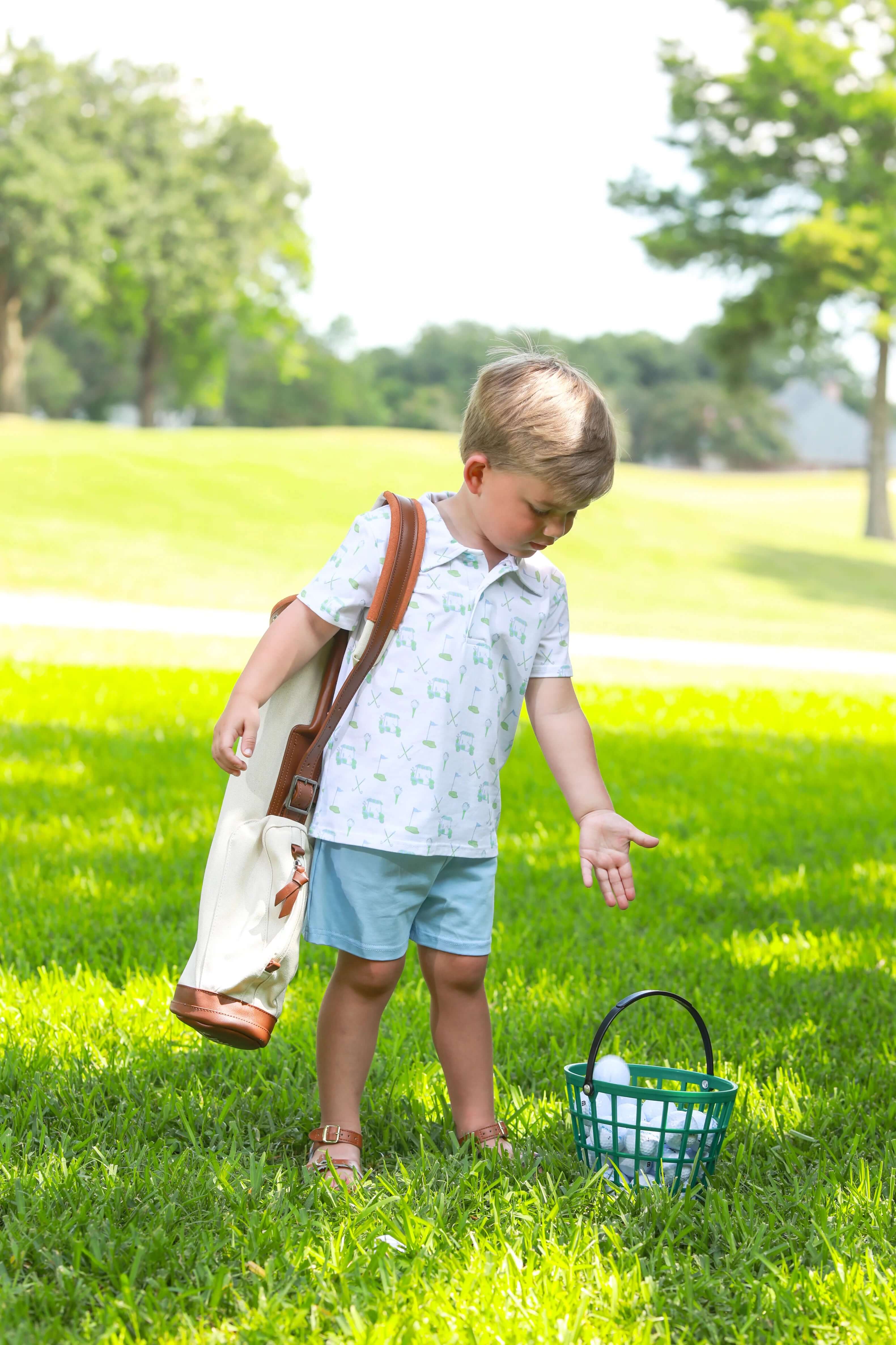 Caddy Club Polo Short Set - Born Childrens Boutique