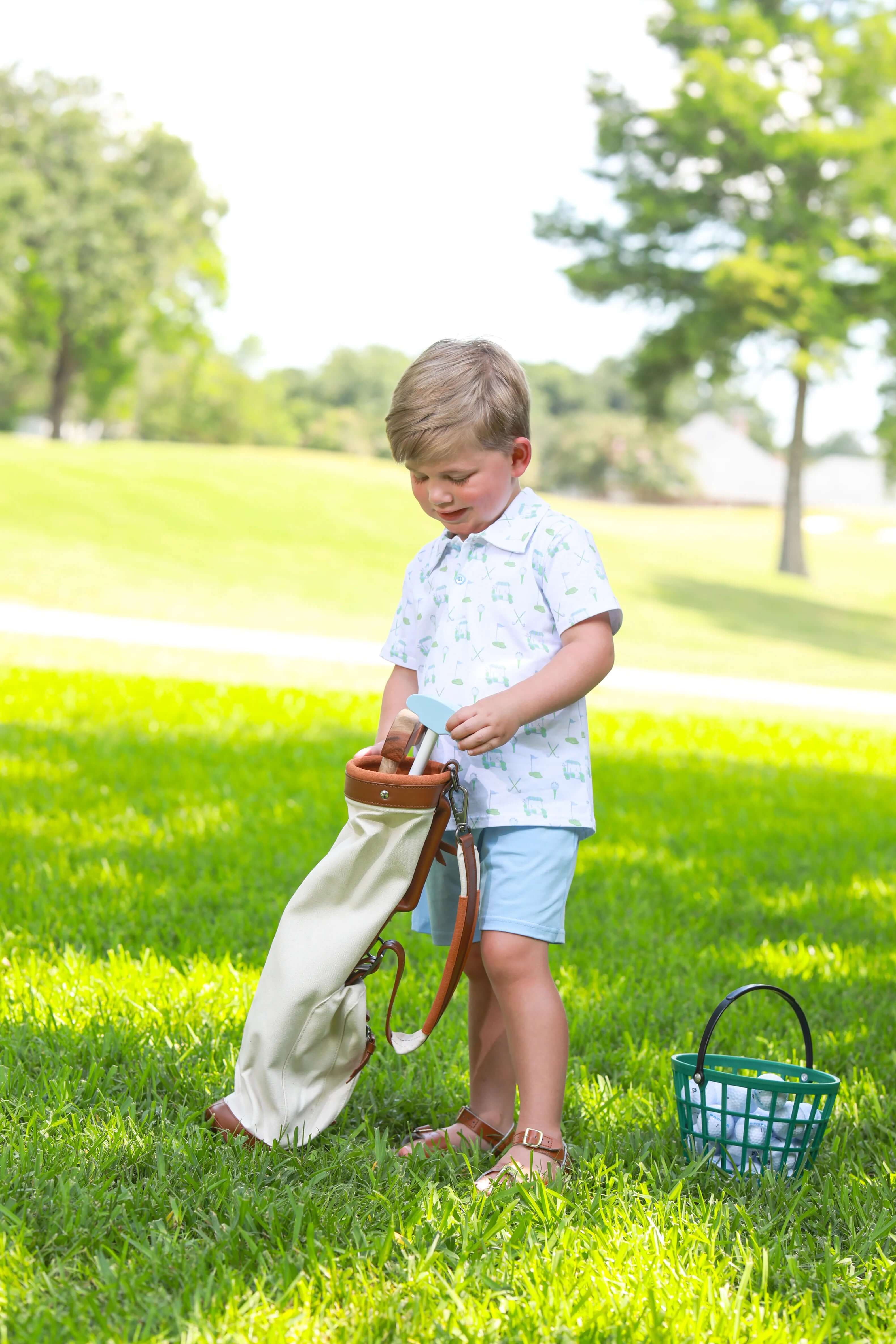 Caddy Club Polo Short Set - Born Childrens Boutique