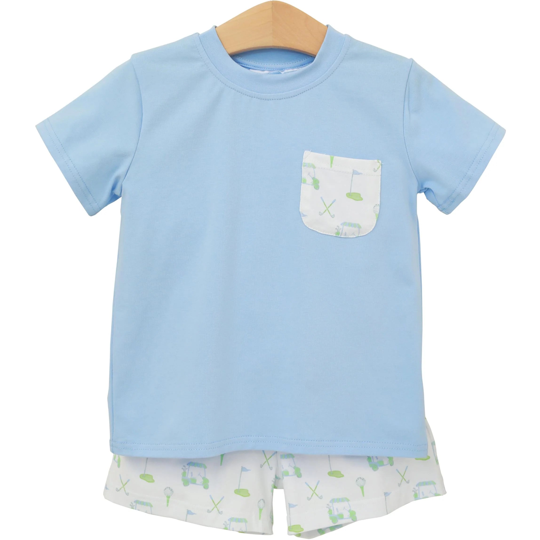 Caddy Club Short Set - Born Childrens Boutique