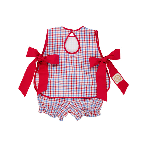 Talbott Tie Side Provincetown Plaid/Richmond Red - Born Childrens Boutique