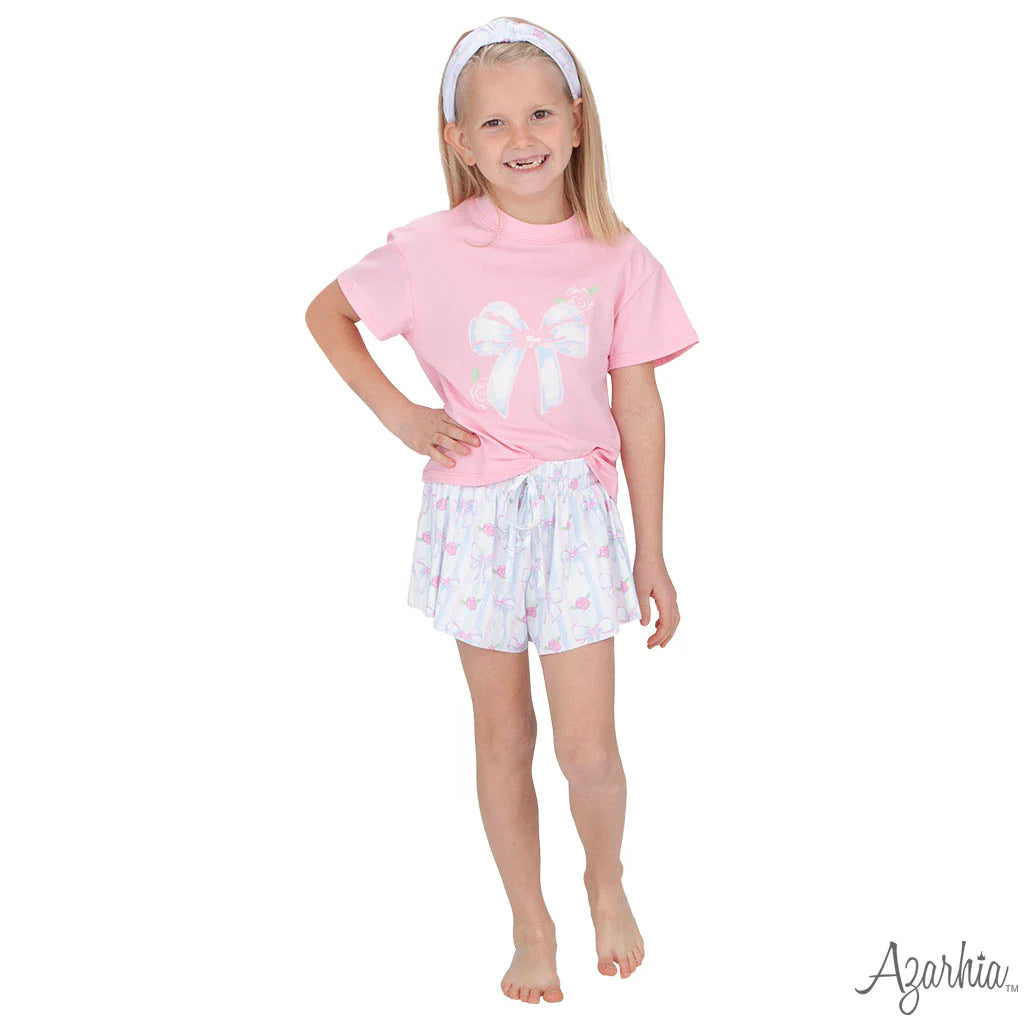 Boxy T in Solid Pink - Born Childrens Boutique