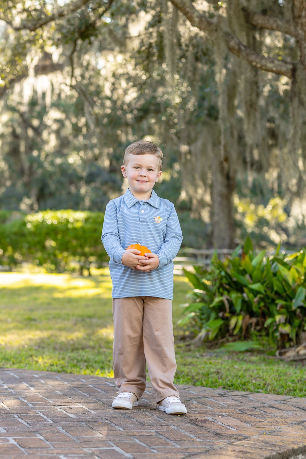 Turkey LS Polo - Born Childrens Boutique