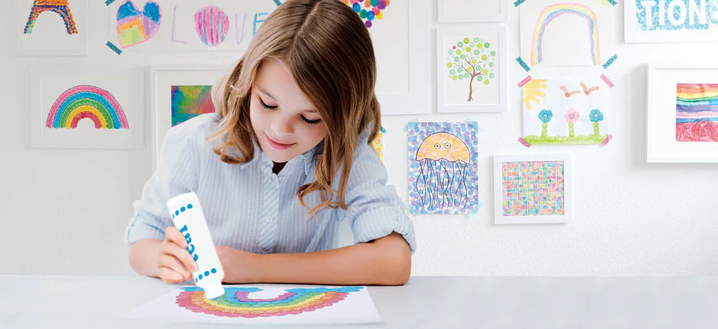Ultra Brights 5 Pack Dot Markers - Born Childrens Boutique