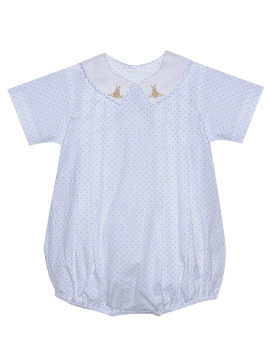 Charlotte Bubble Blue Bunnies - Born Childrens Boutique
