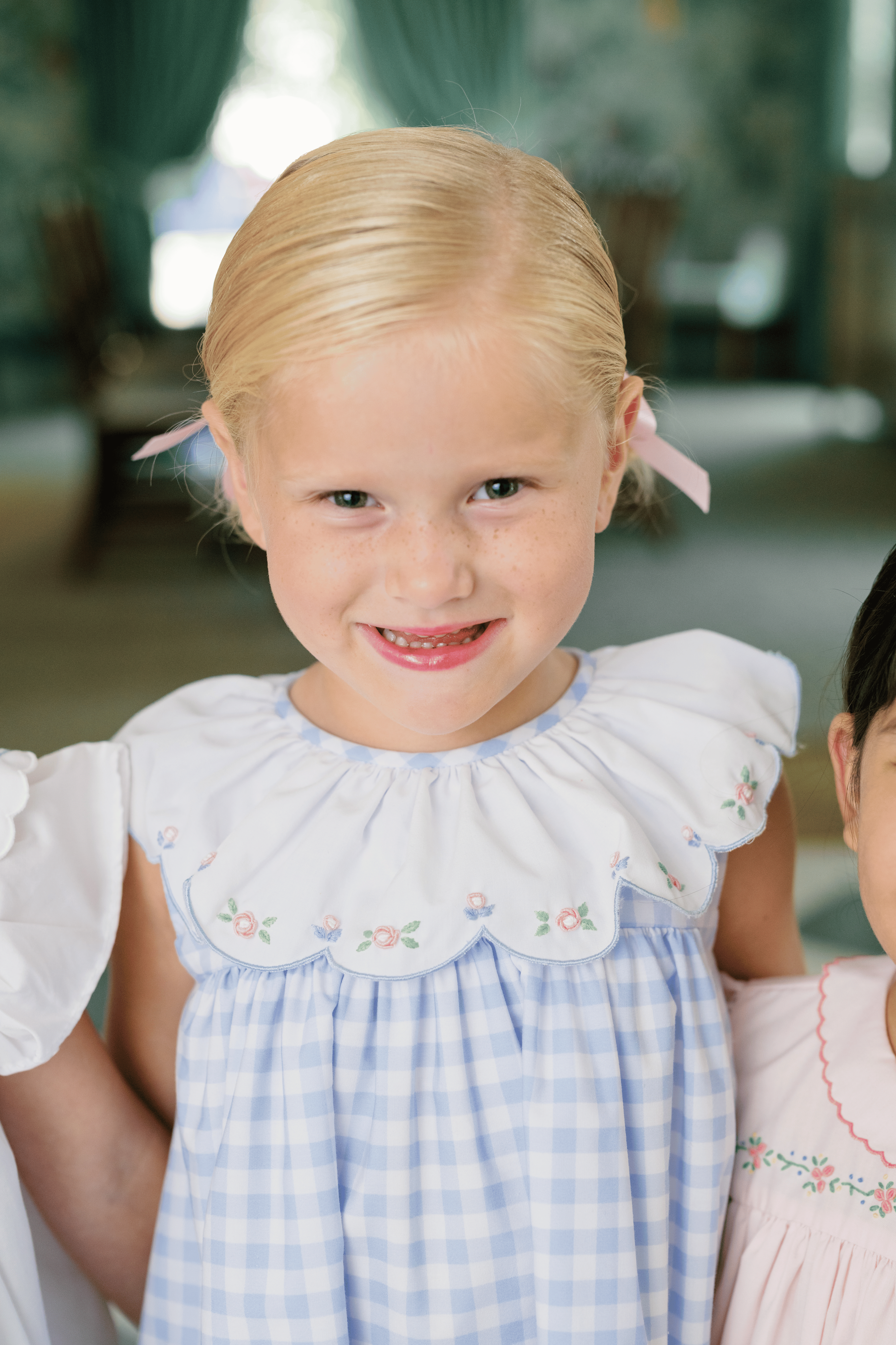 Colby Check Dress - Born Childrens Boutique