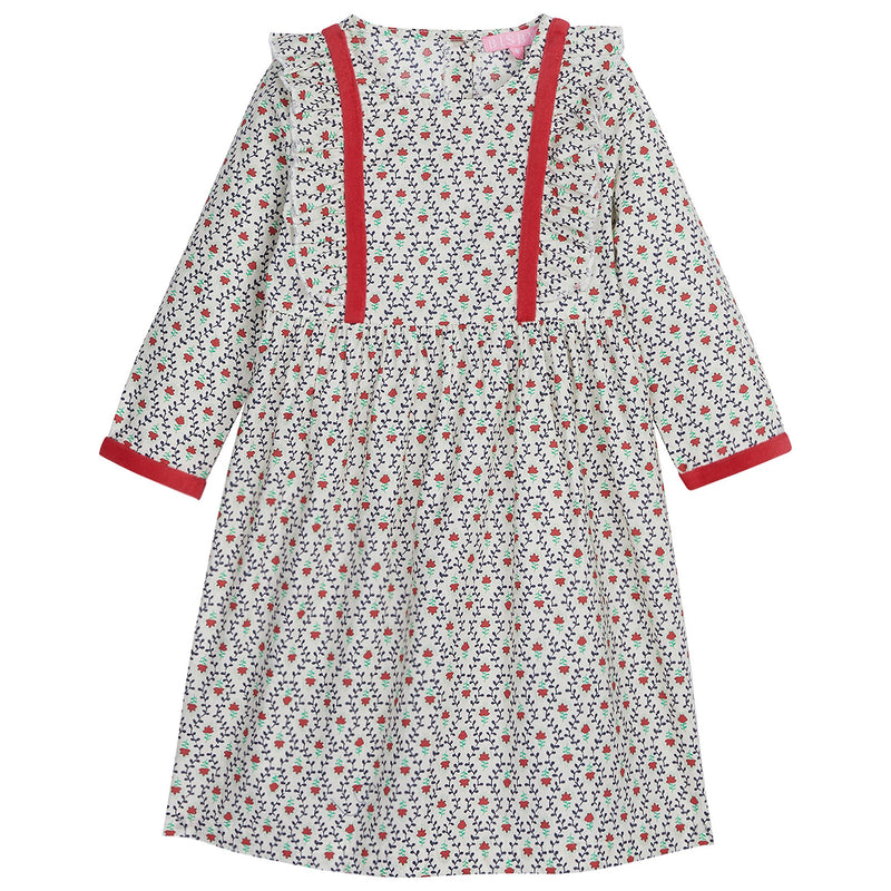 Porto Dress Christmas Vine - Born Childrens Boutique