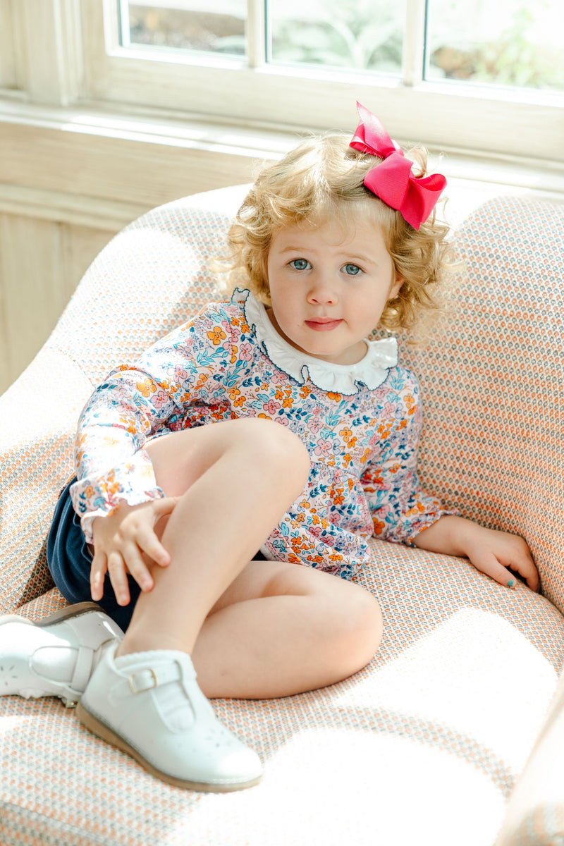 Pre-Order Pansy Floral Bloomer Set - Born Childrens Boutique