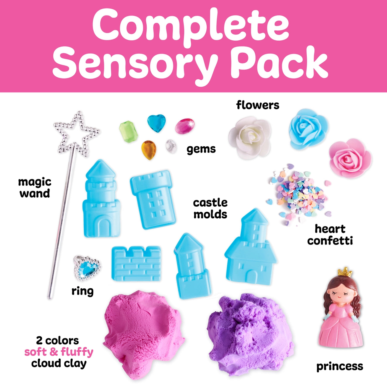 Sensory Pack Princess On the Go - Born Childrens Boutique